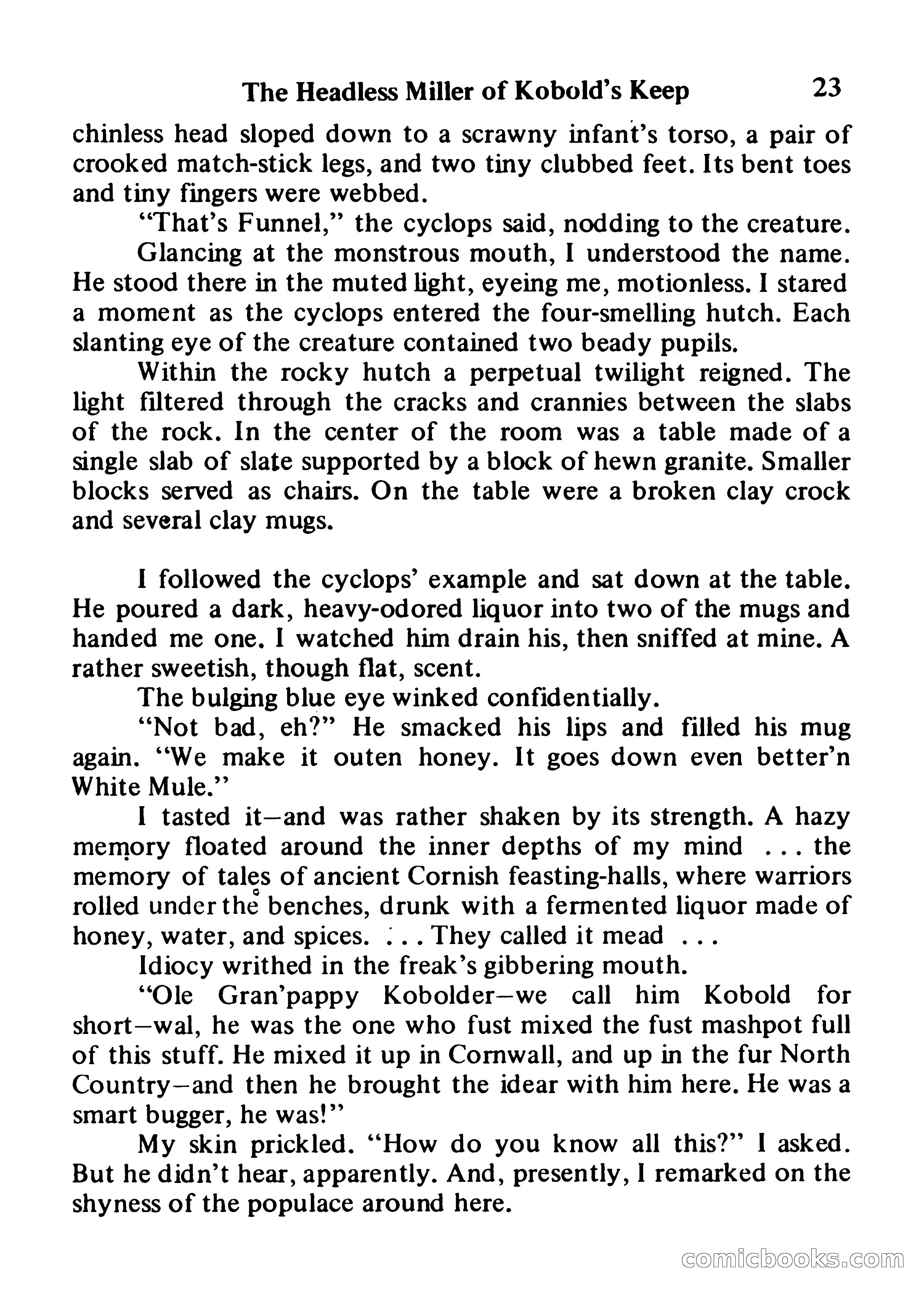 Magazine of Horror #34 — page 23 of 132