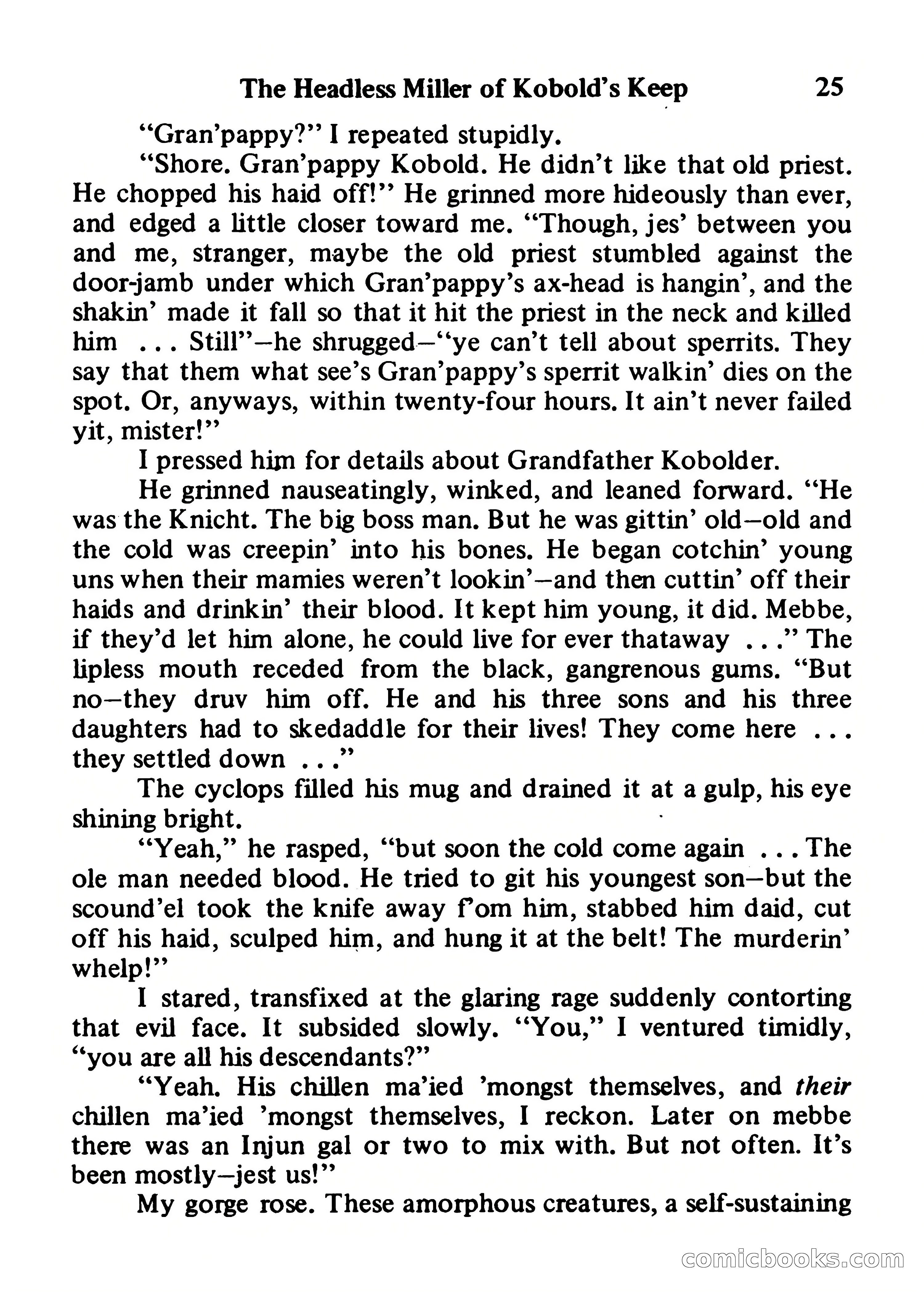 Magazine of Horror #34 — page 25 of 132