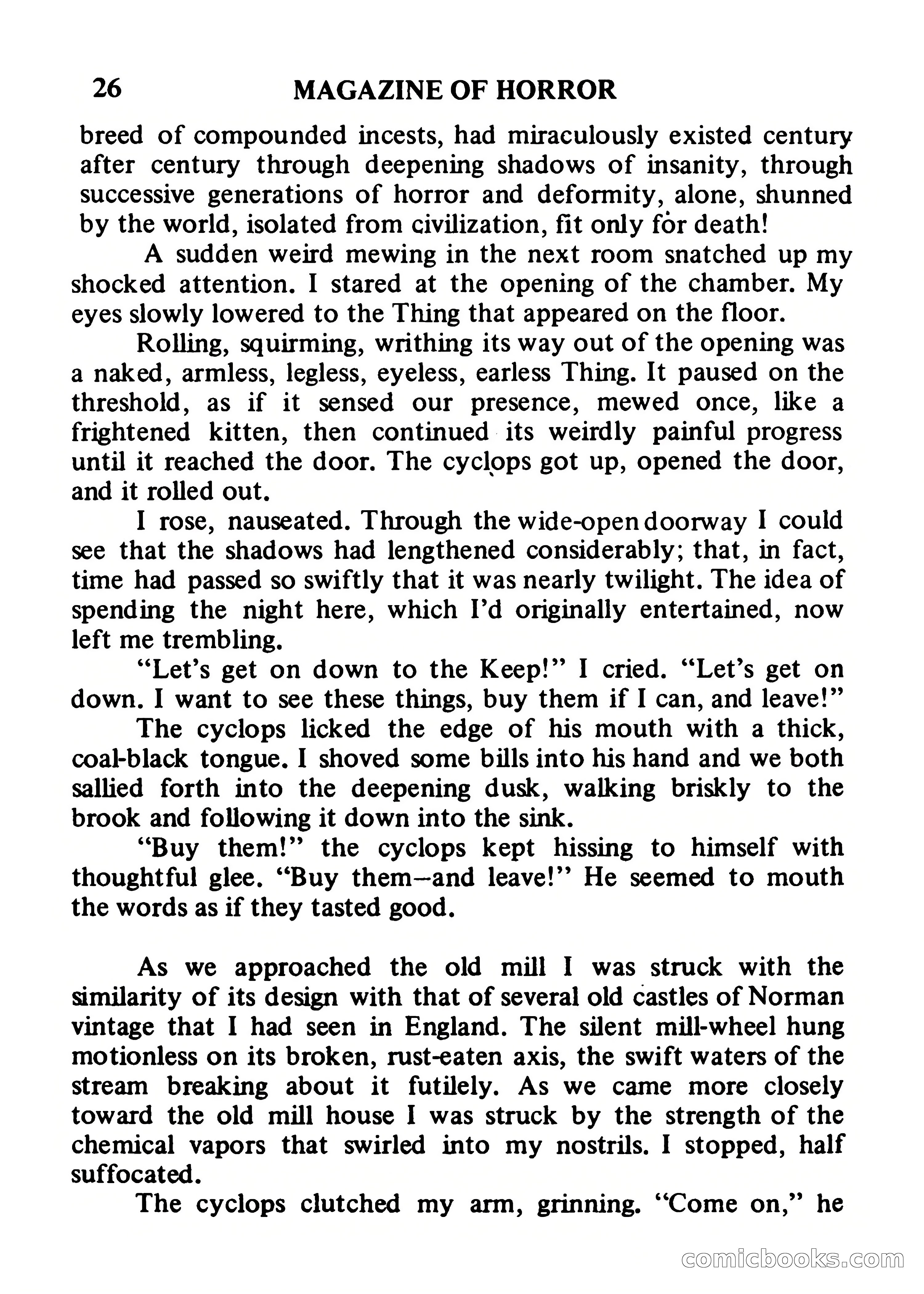 Magazine of Horror #34 — page 26 of 132