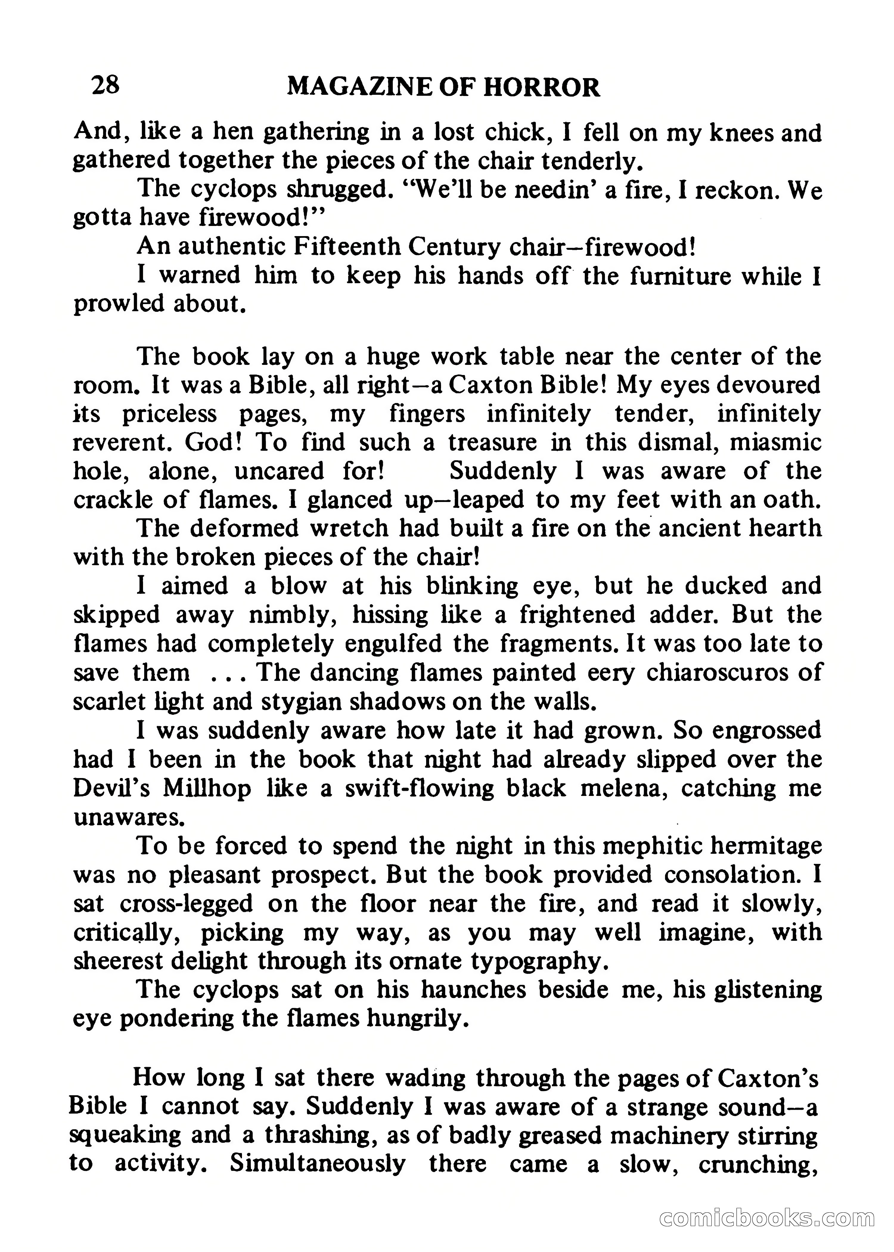 Magazine of Horror #34 — page 28 of 132