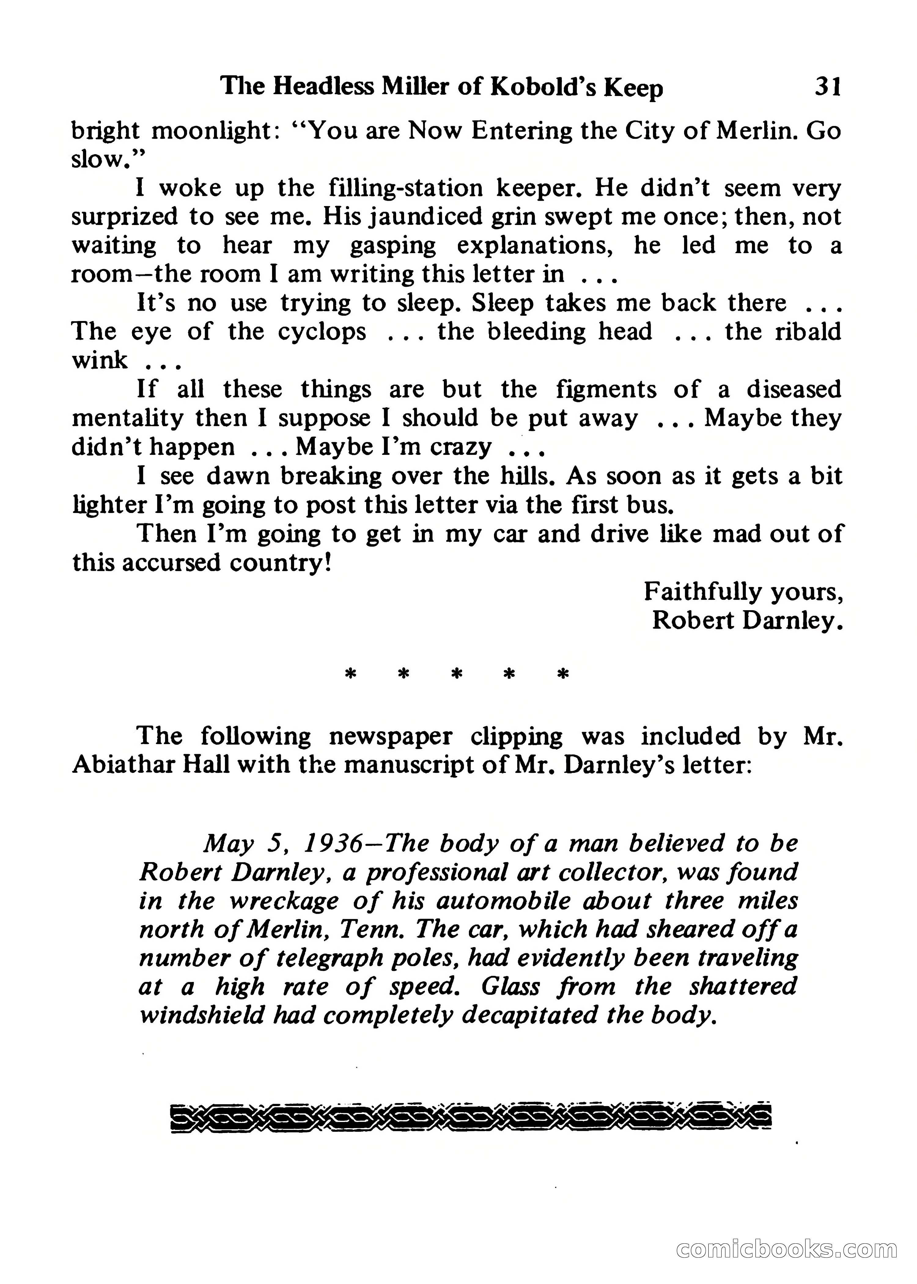 Magazine of Horror #34 — page 31 of 132