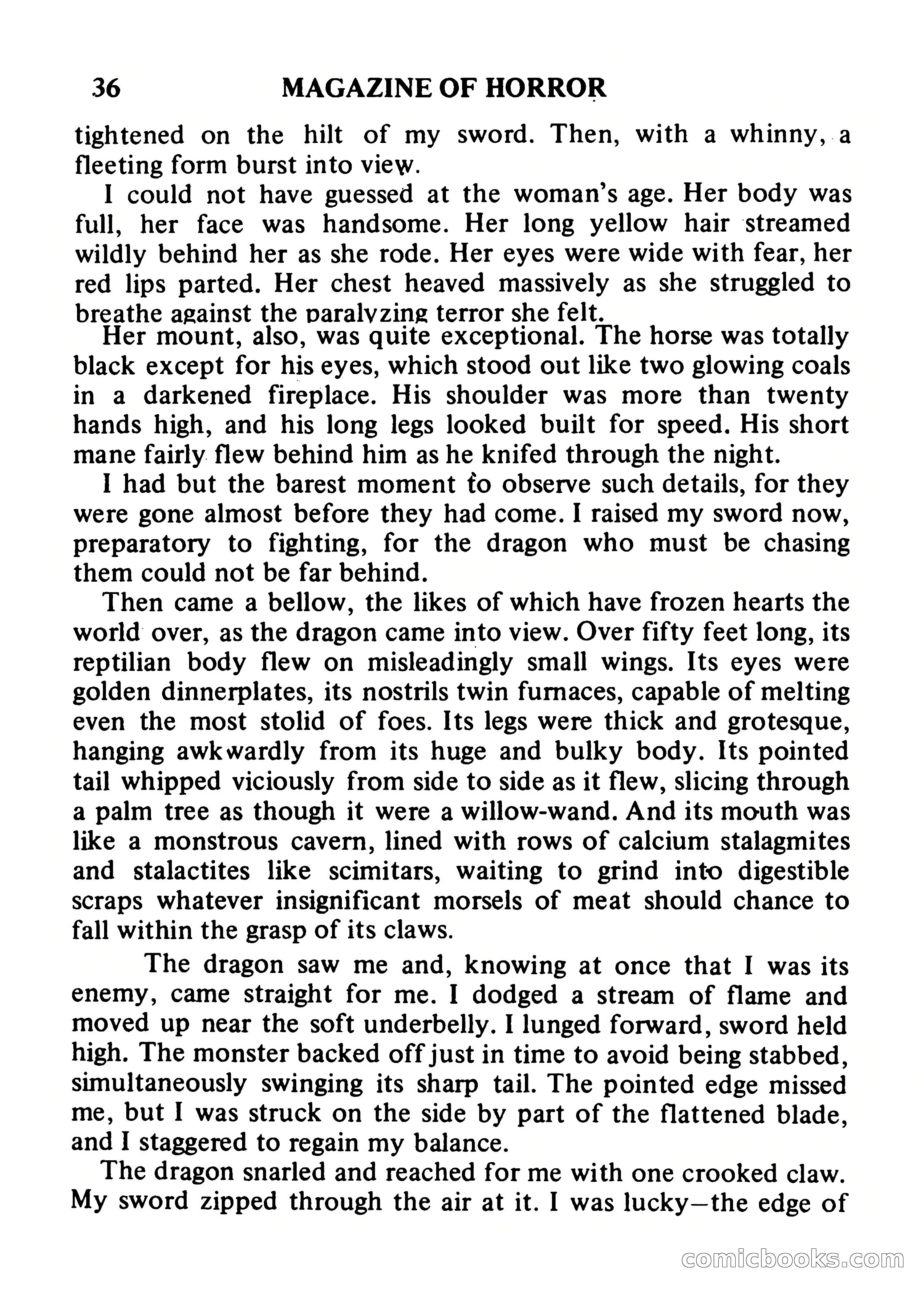 Magazine of Horror #34 — page 36 of 132