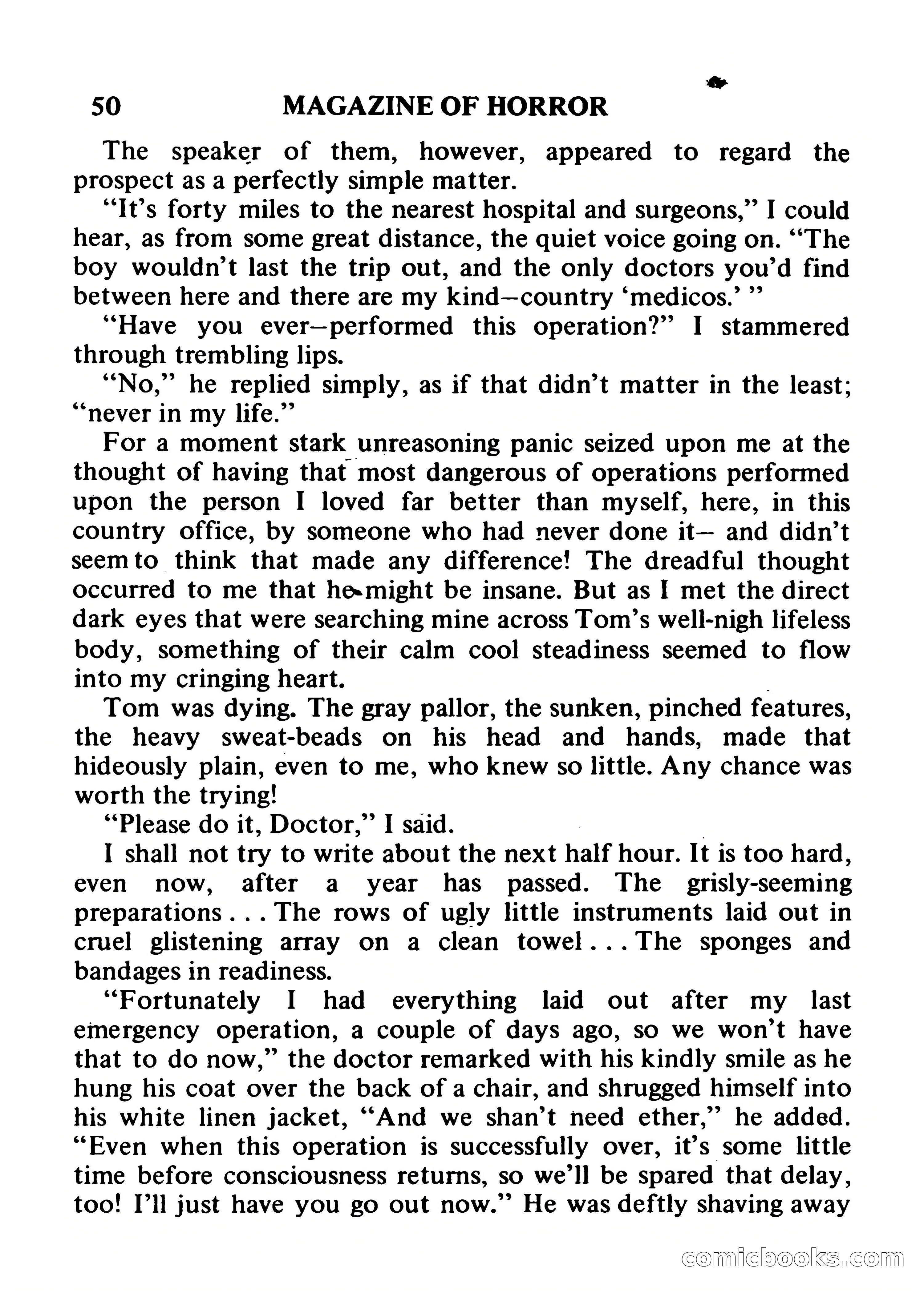 Magazine of Horror #34 — page 50 of 132