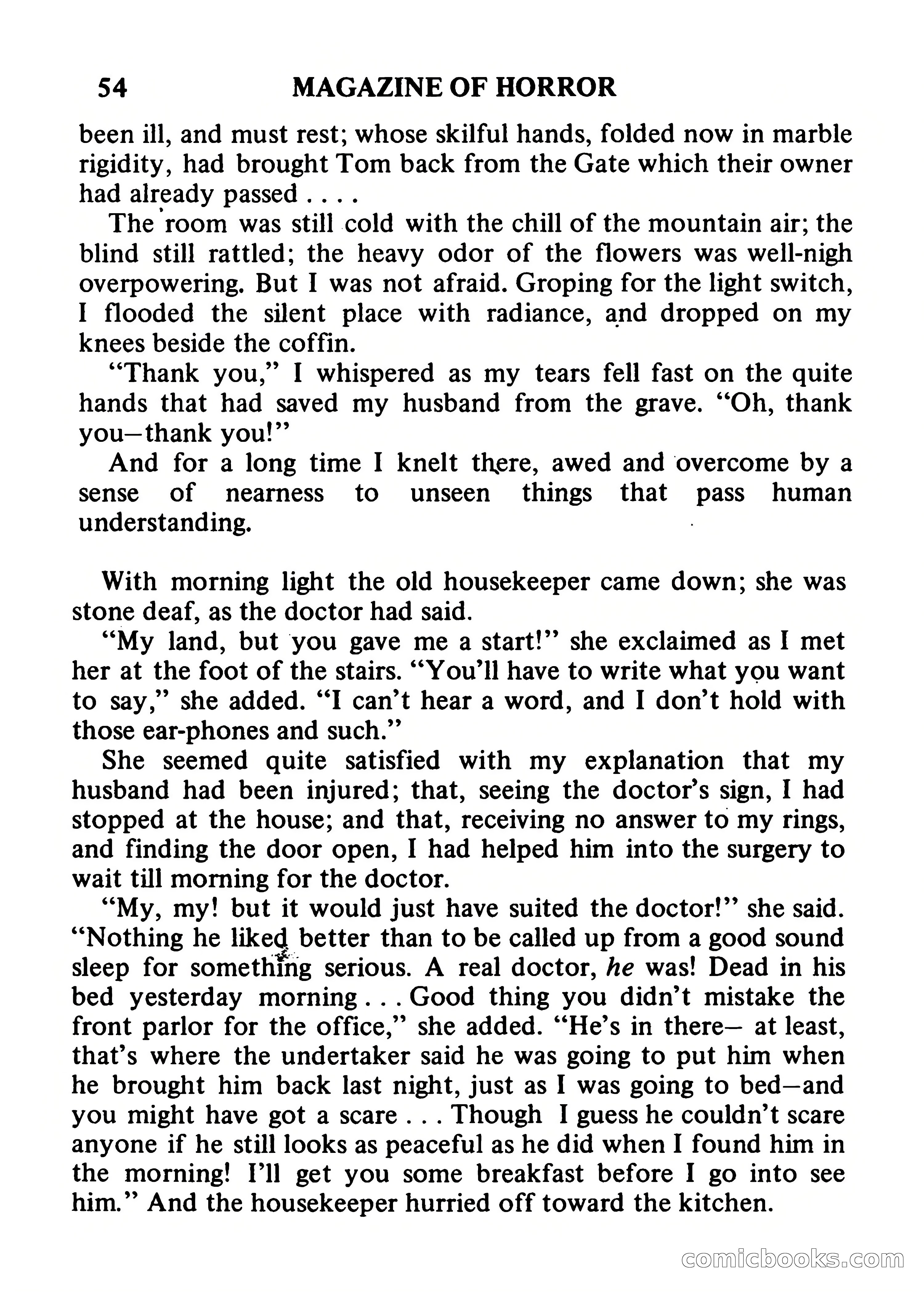 Magazine of Horror #34 — page 54 of 132