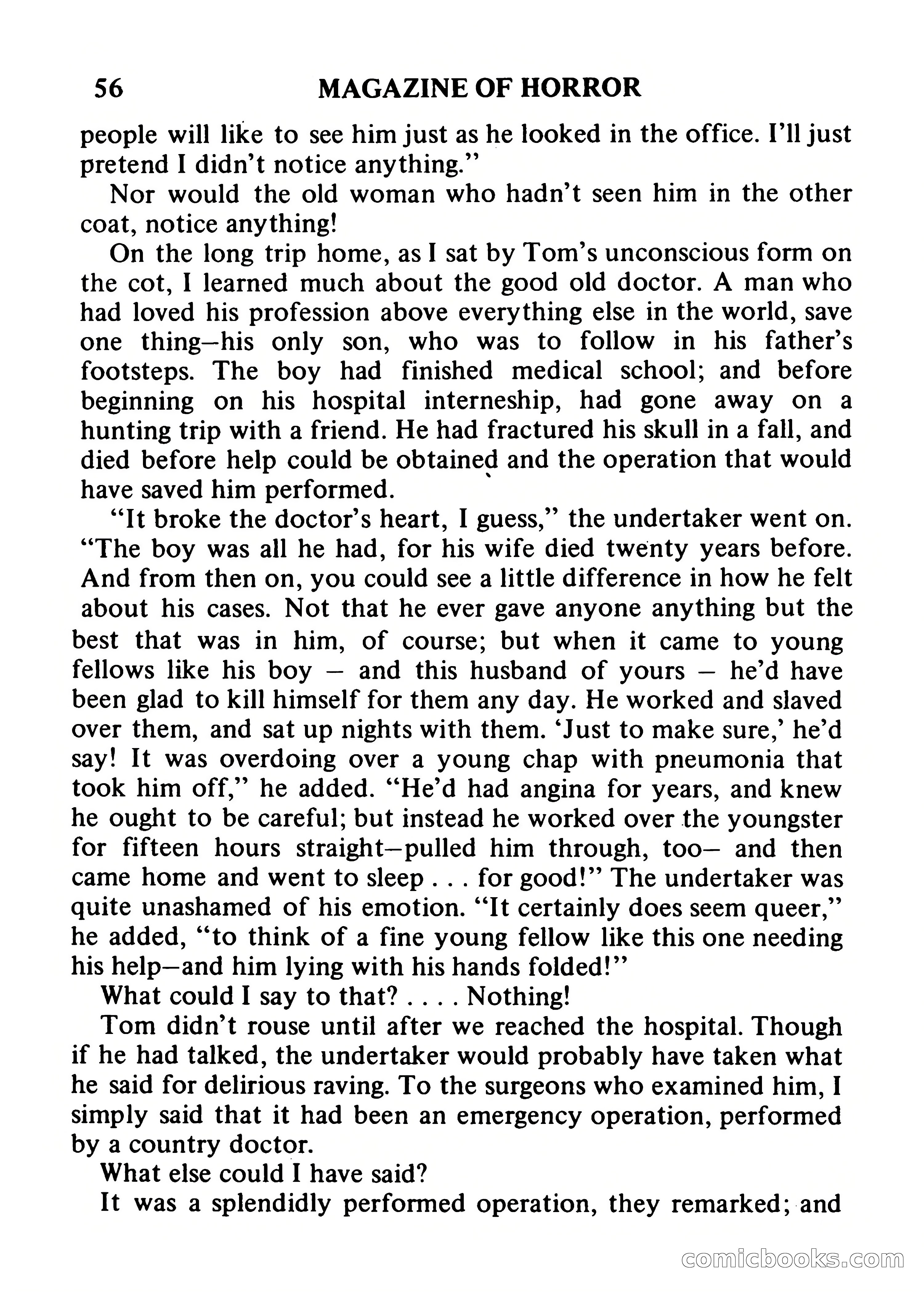 Magazine of Horror #34 — page 56 of 132