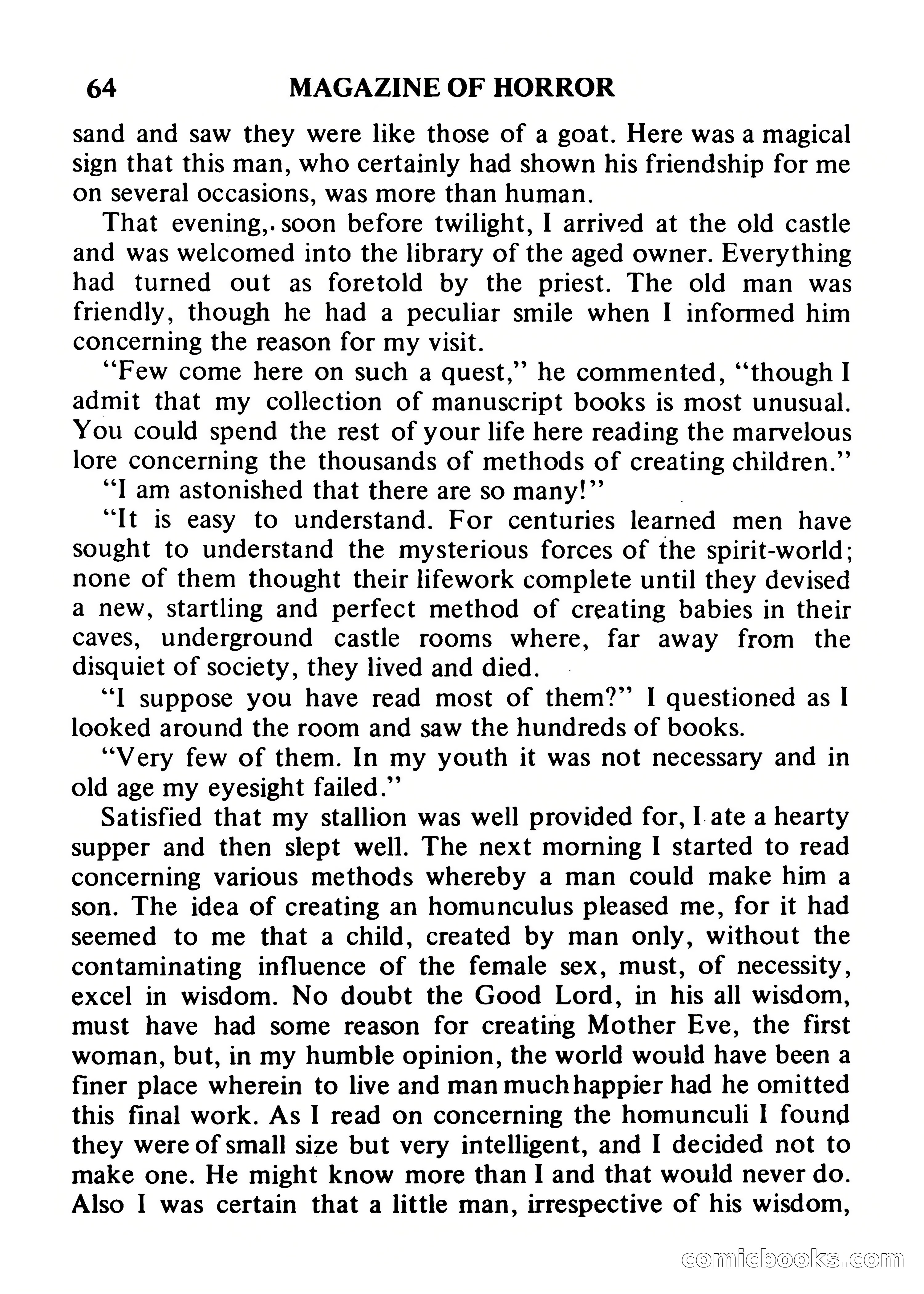 Magazine of Horror #34 — page 64 of 132