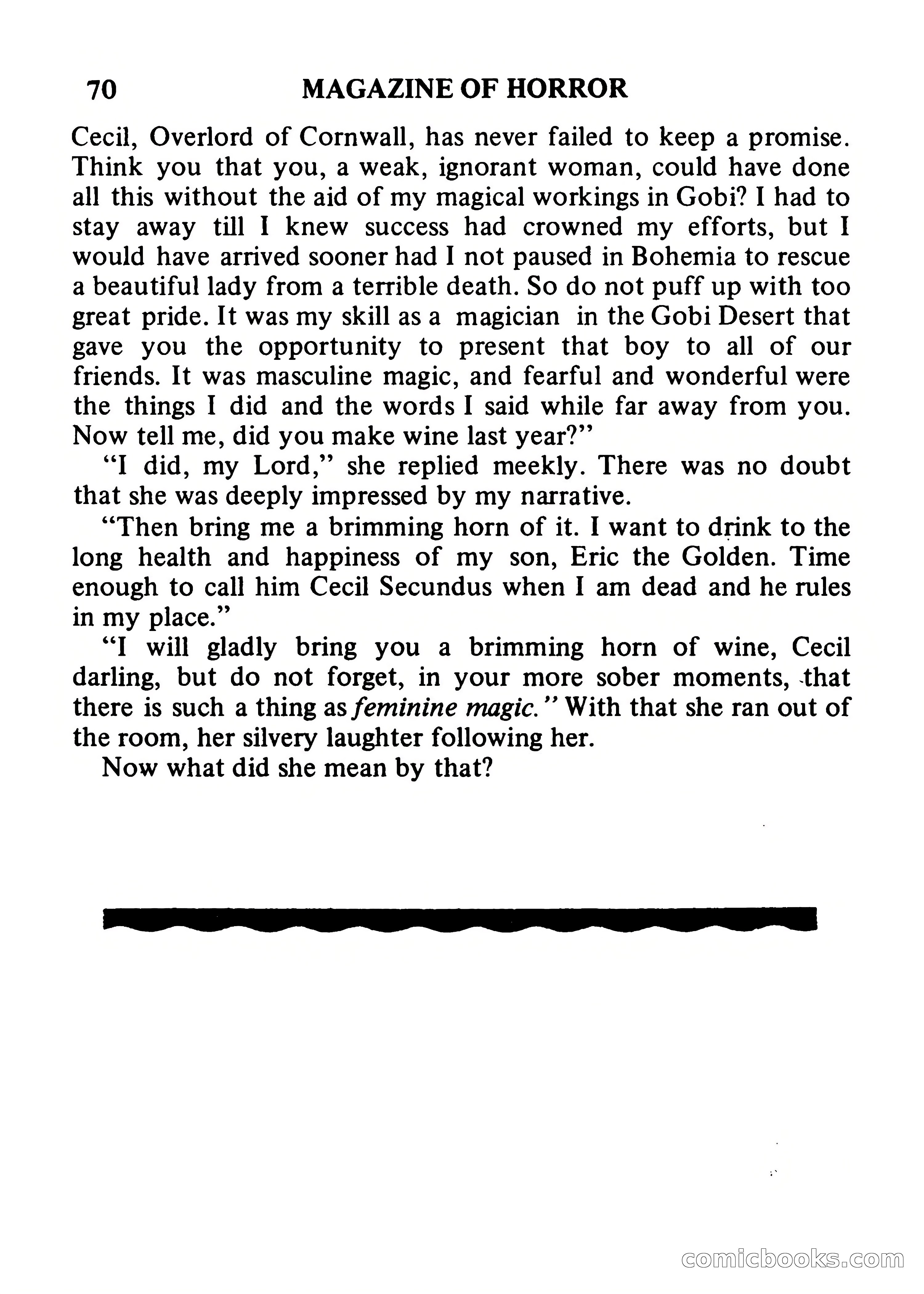 Magazine of Horror #34 — page 70 of 132