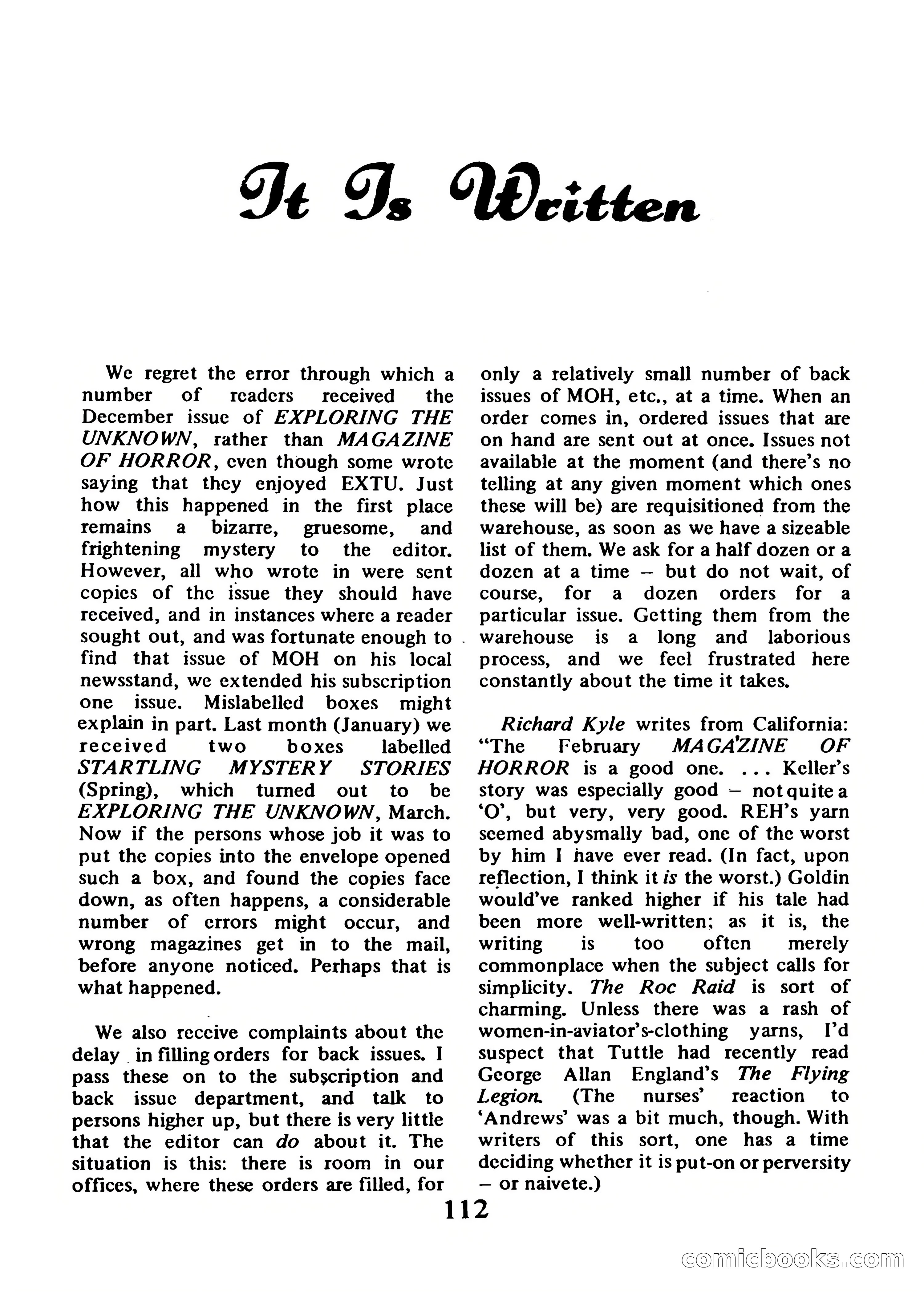 Magazine of Horror #34 — page 112 of 132