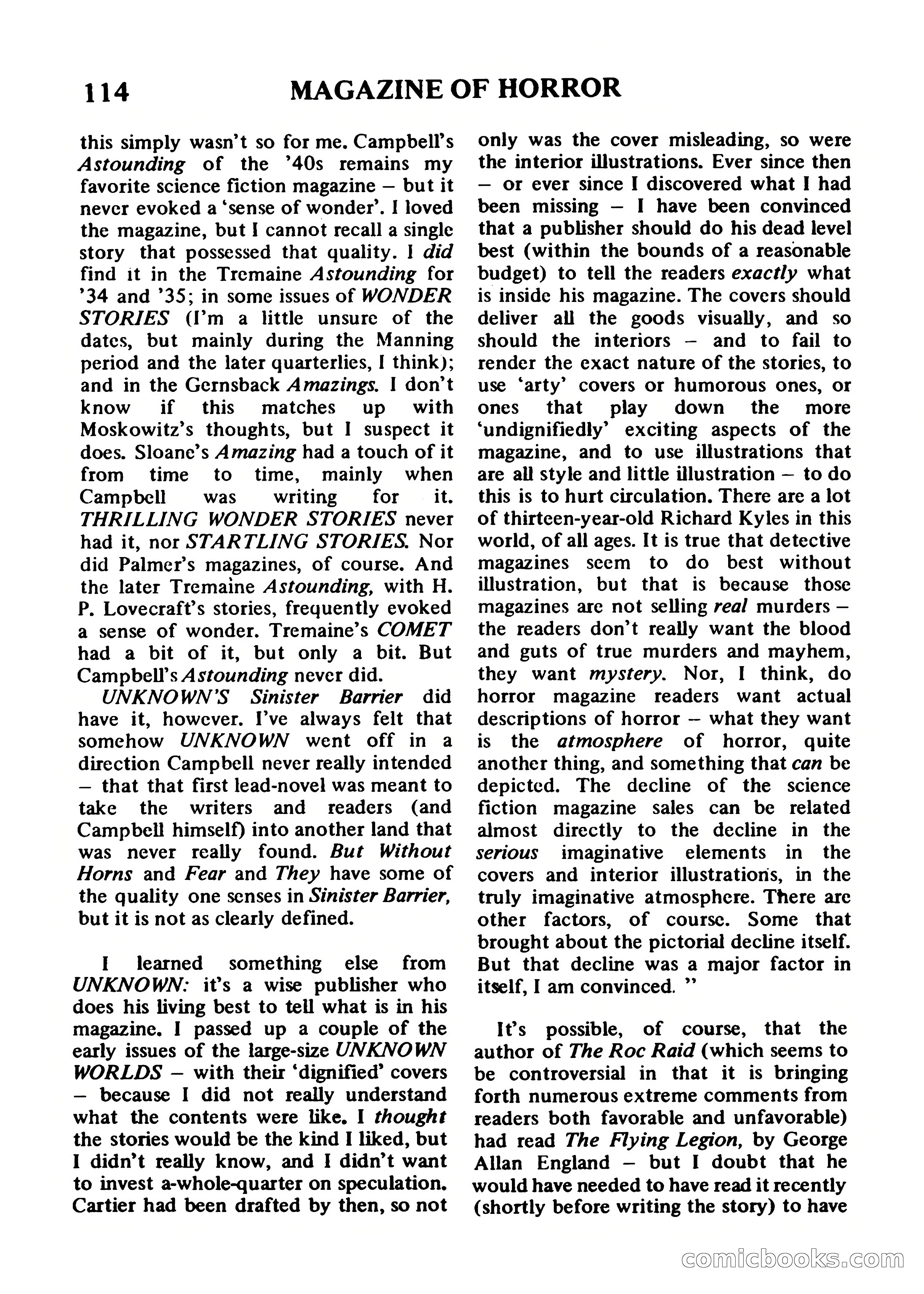 Magazine of Horror #34 — page 114 of 132
