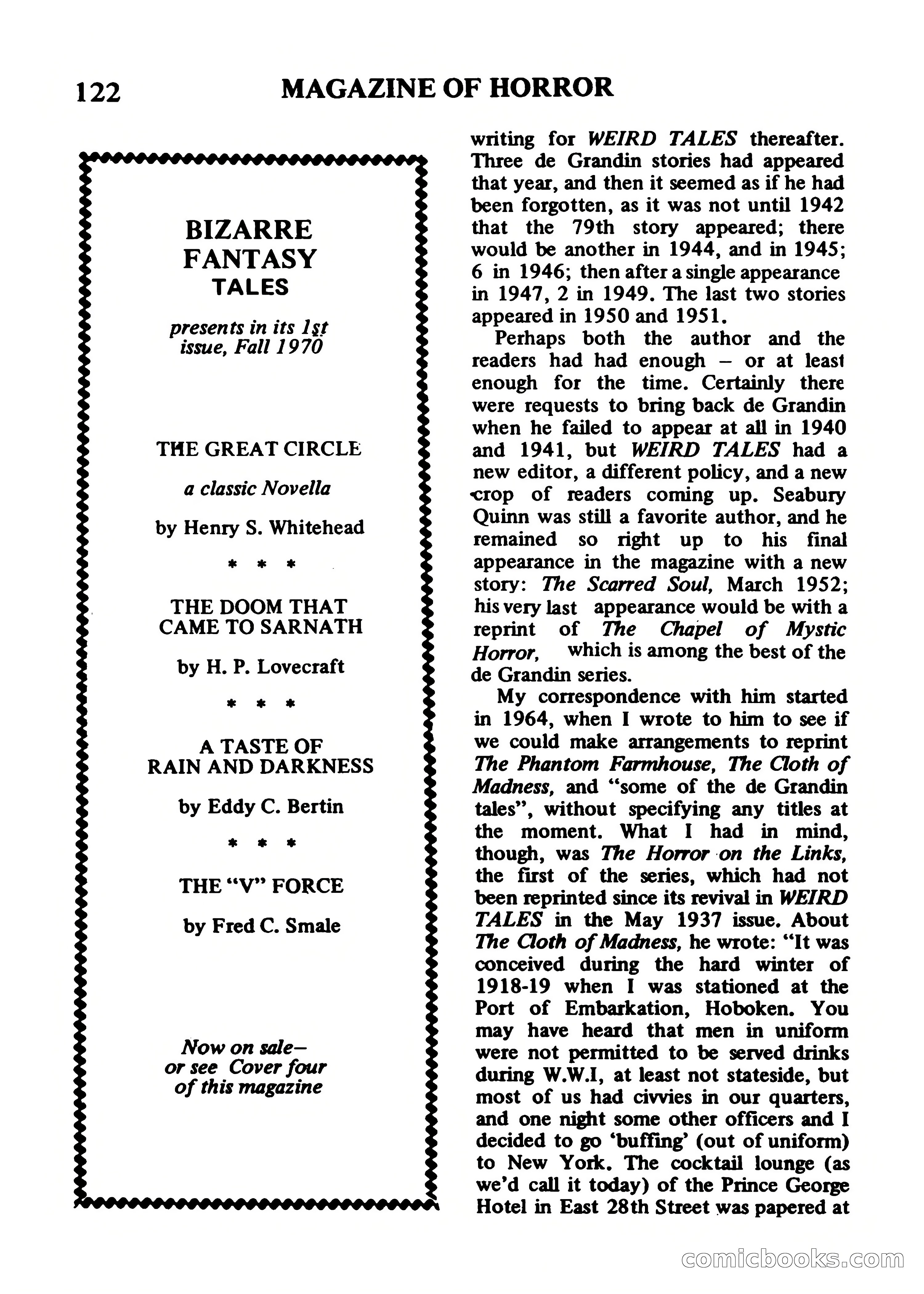 Magazine of Horror #34 — page 122 of 132