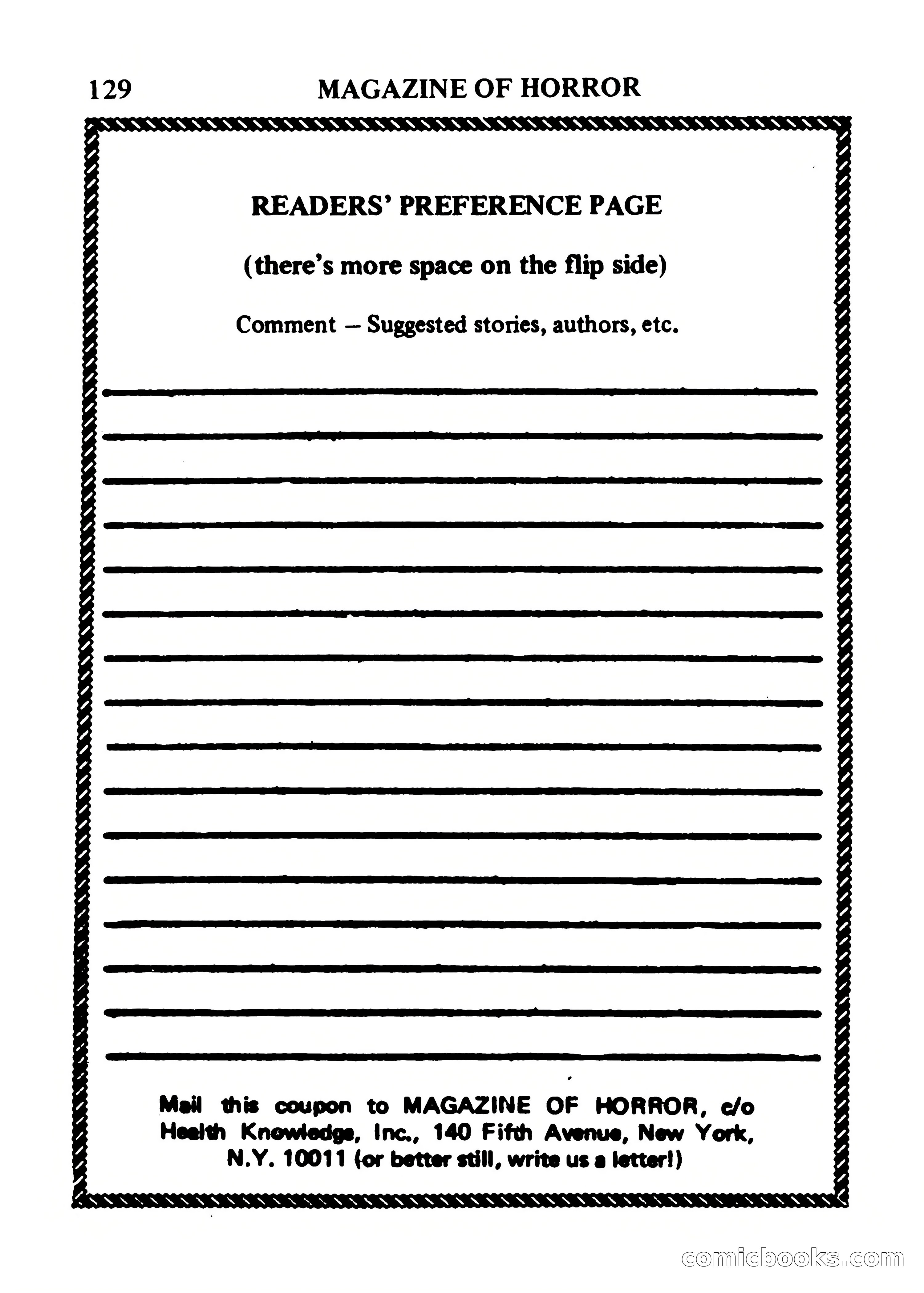 Magazine of Horror #34 — page 129 of 132