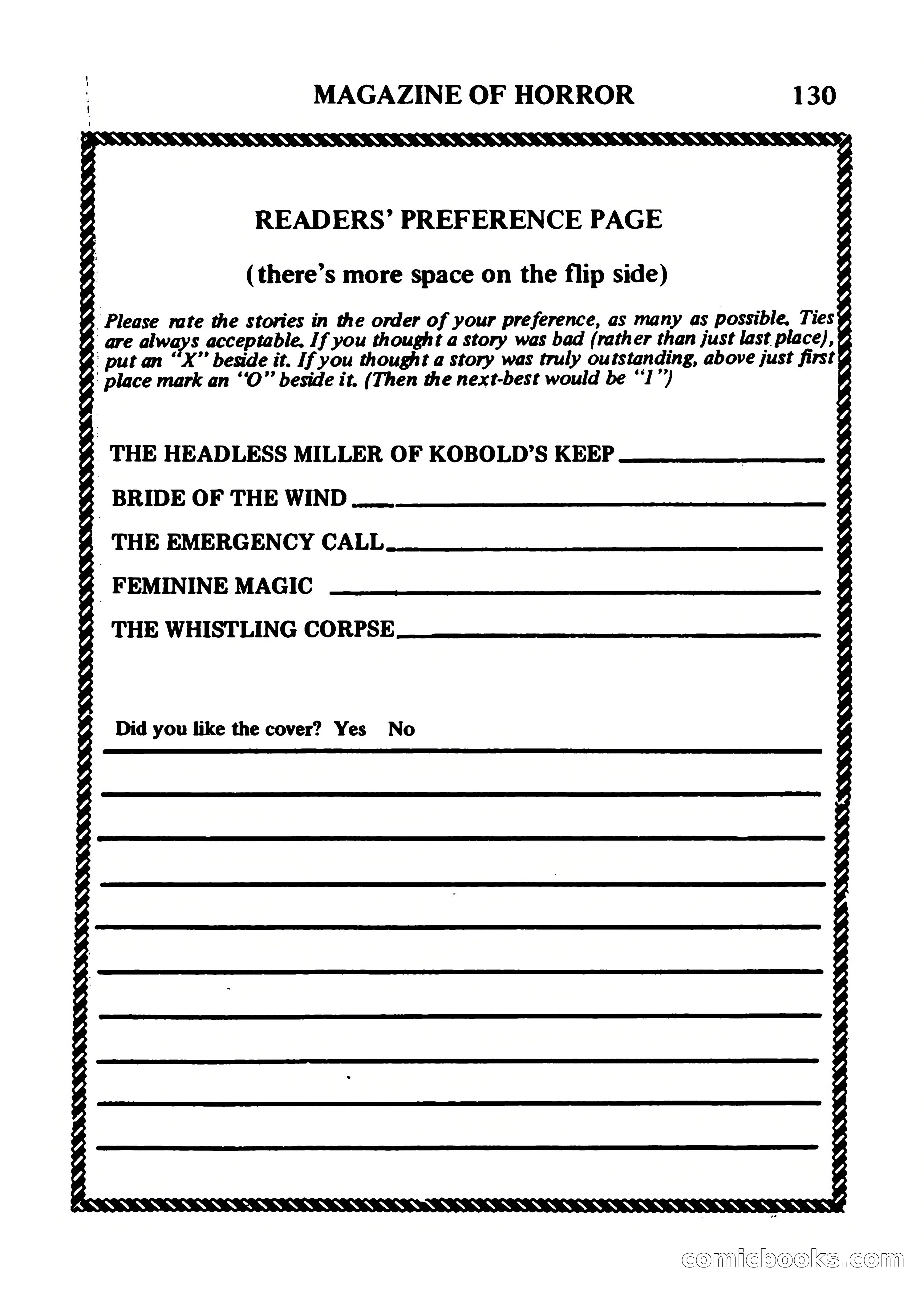 Magazine of Horror #34 — page 130 of 132