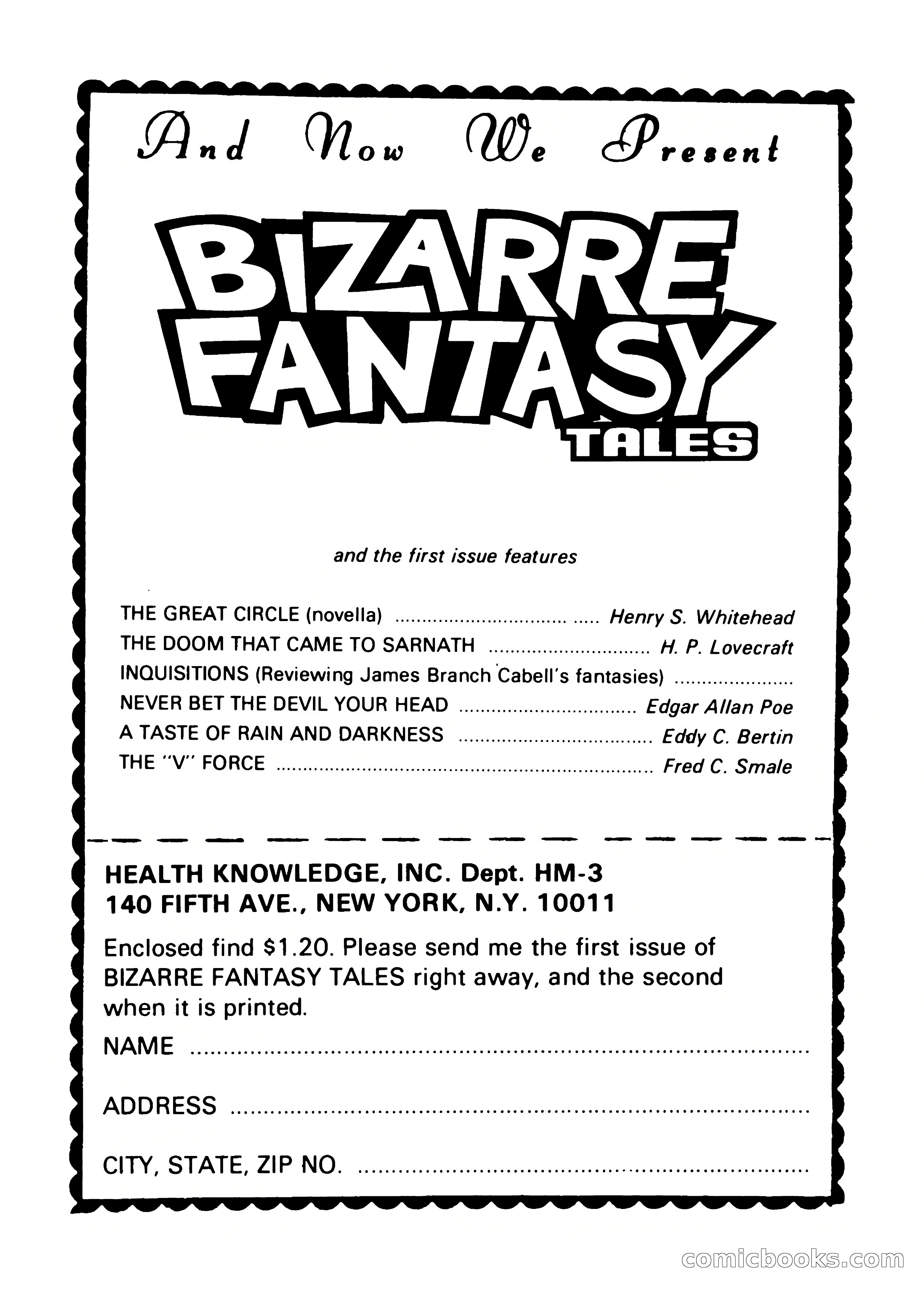 Magazine of Horror #34 — page 132 of 132