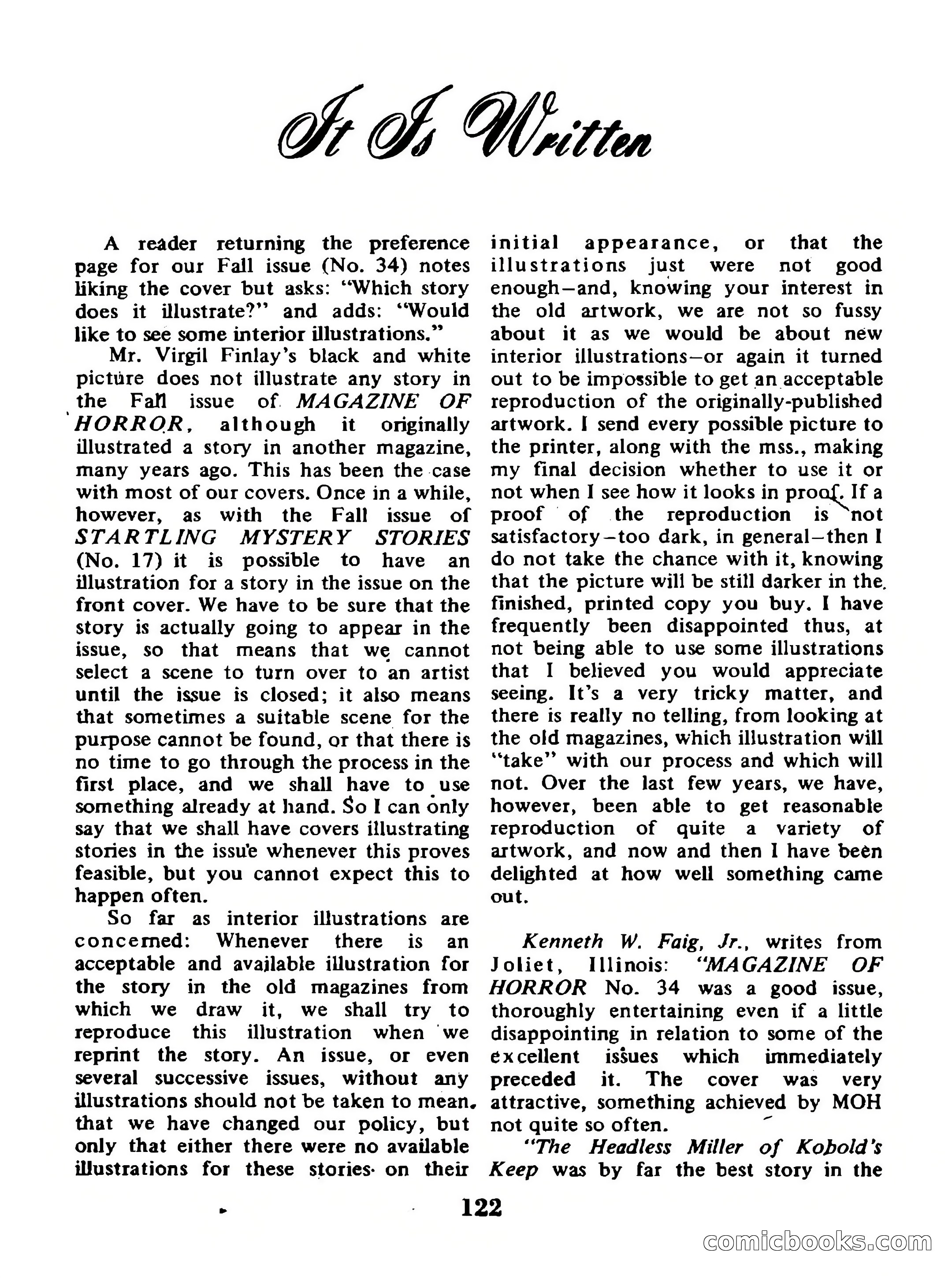 Magazine of Horror #35 — page 122 of 132