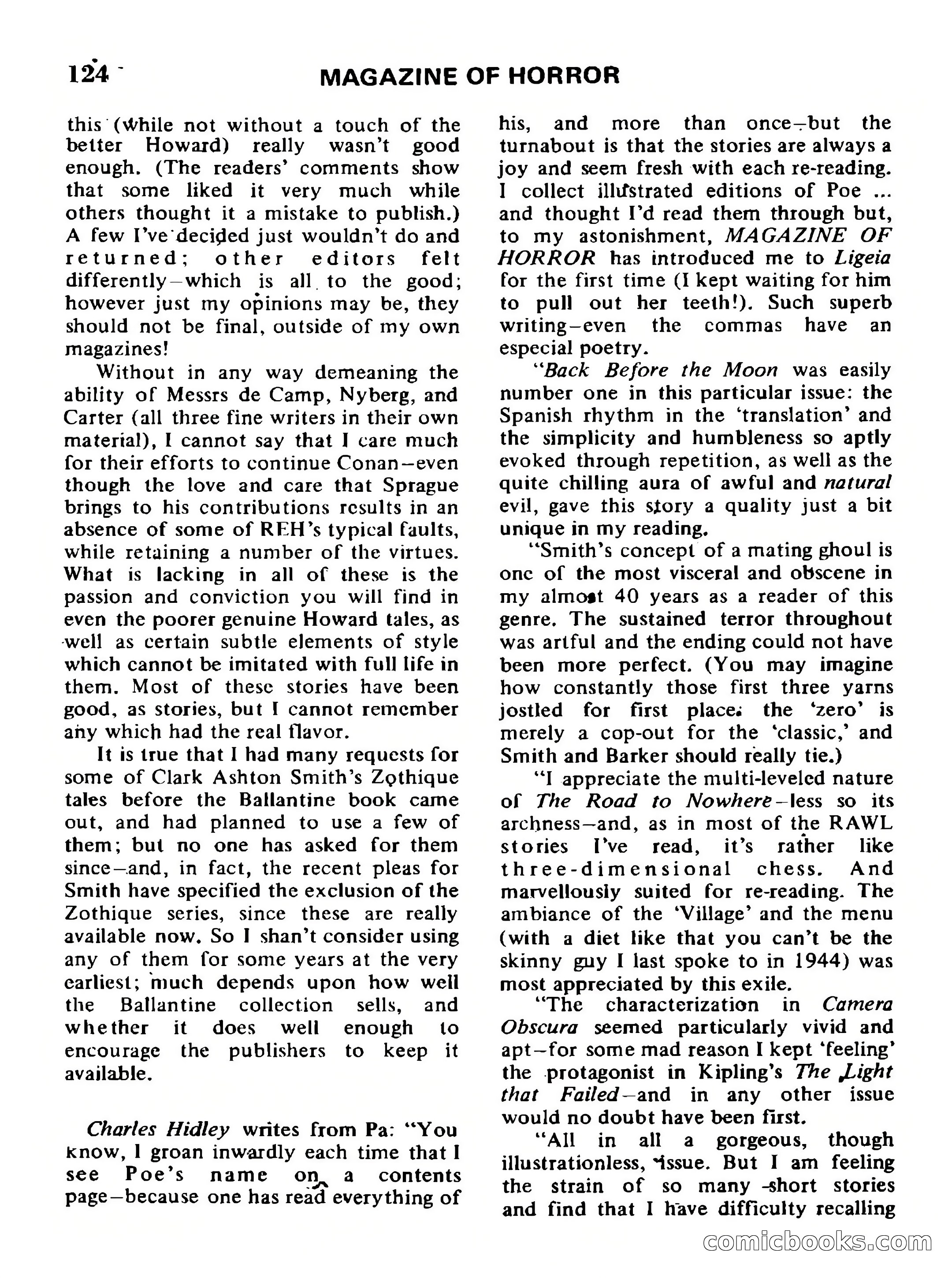 Magazine of Horror #35 — page 124 of 132