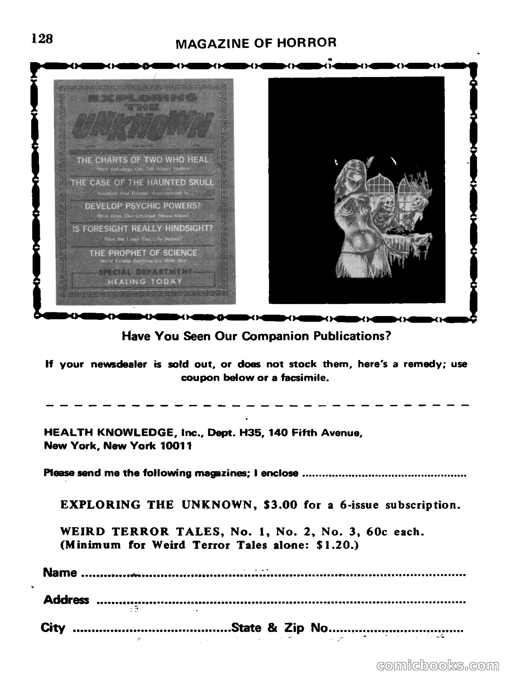 Magazine of Horror #35 — page 128 of 132