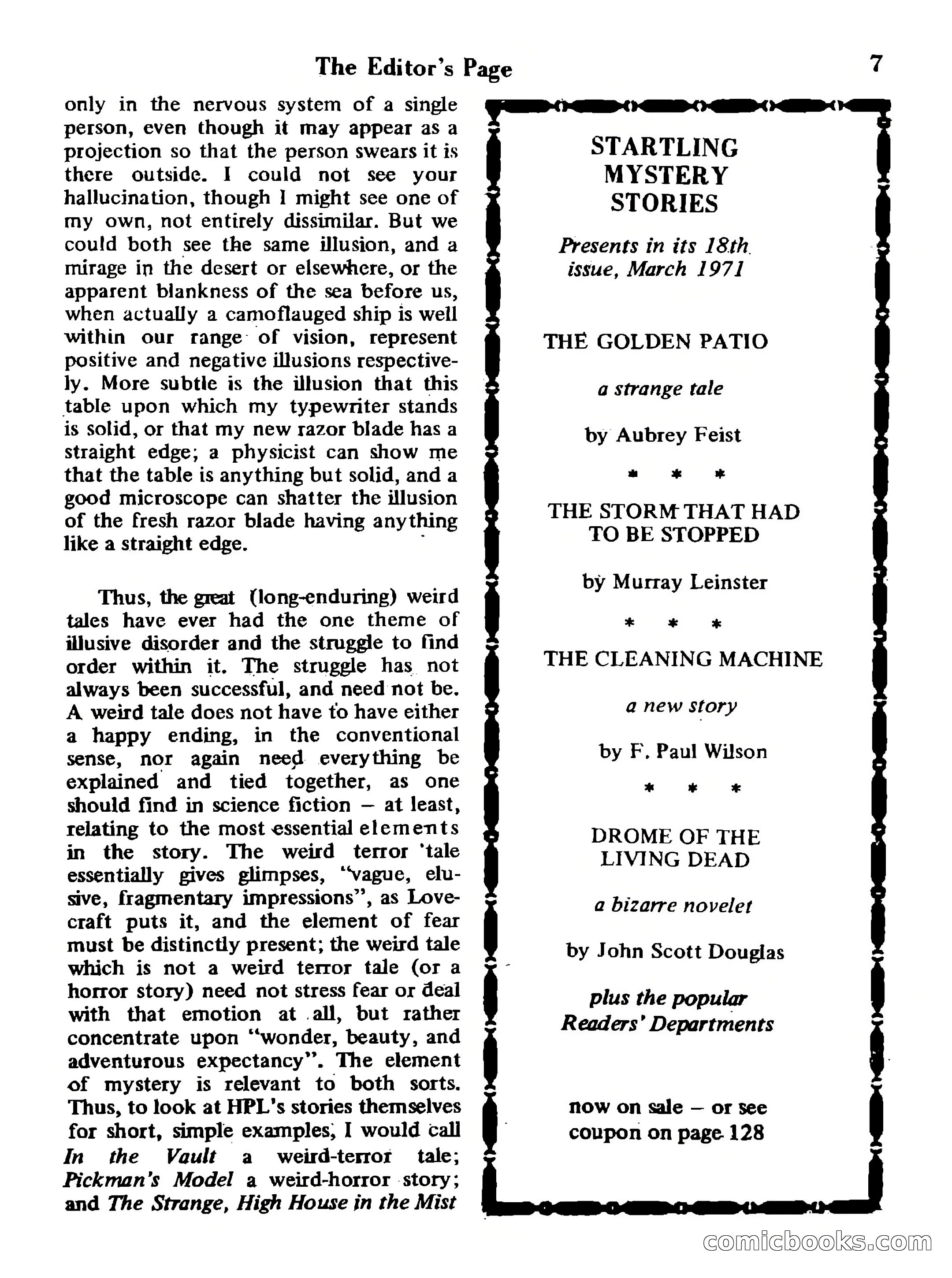Magazine of Horror No. 36 — page 7 of 132