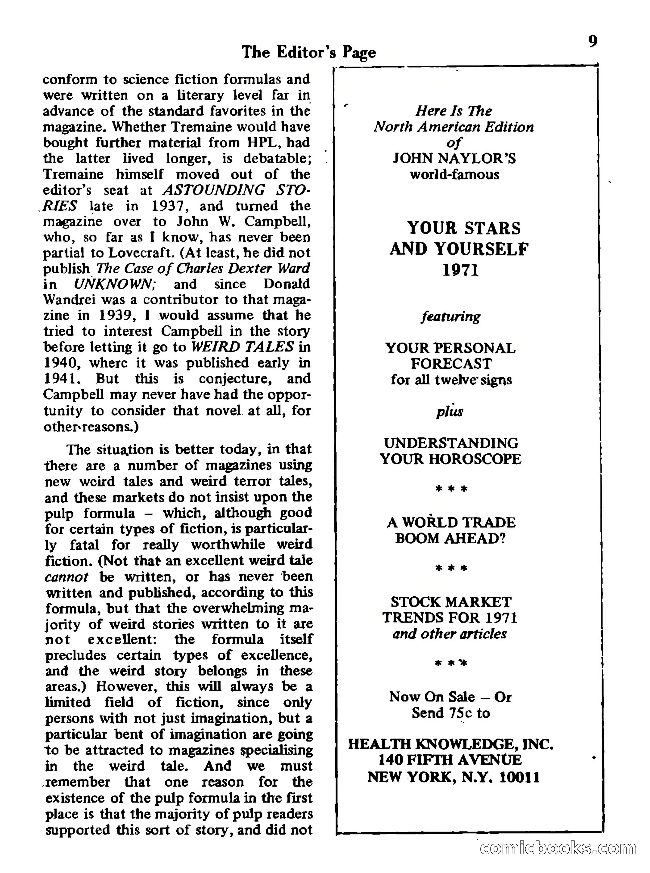 Magazine of Horror No. 36 — page 9 of 132