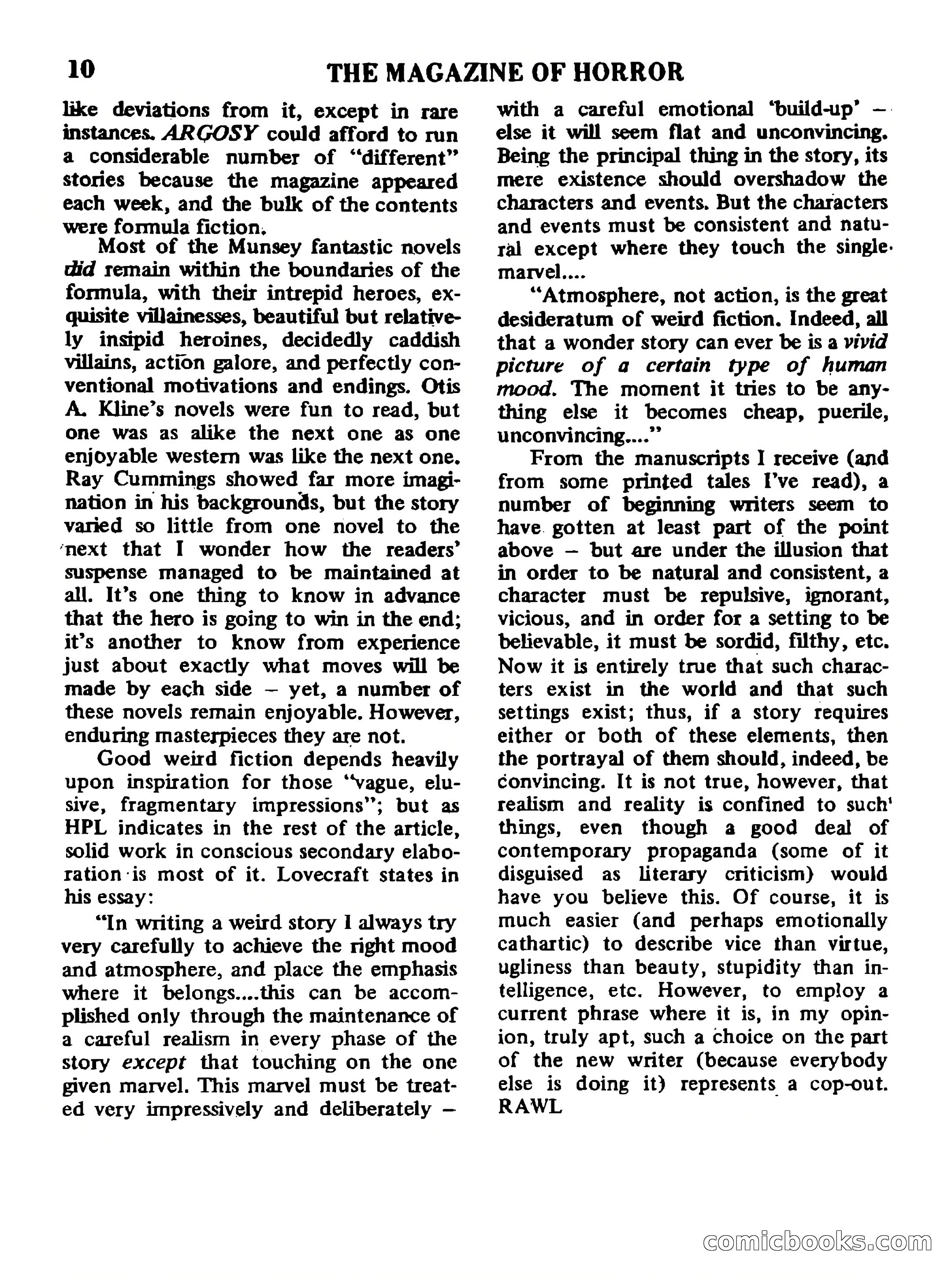 Magazine of Horror No. 36 — page 10 of 132