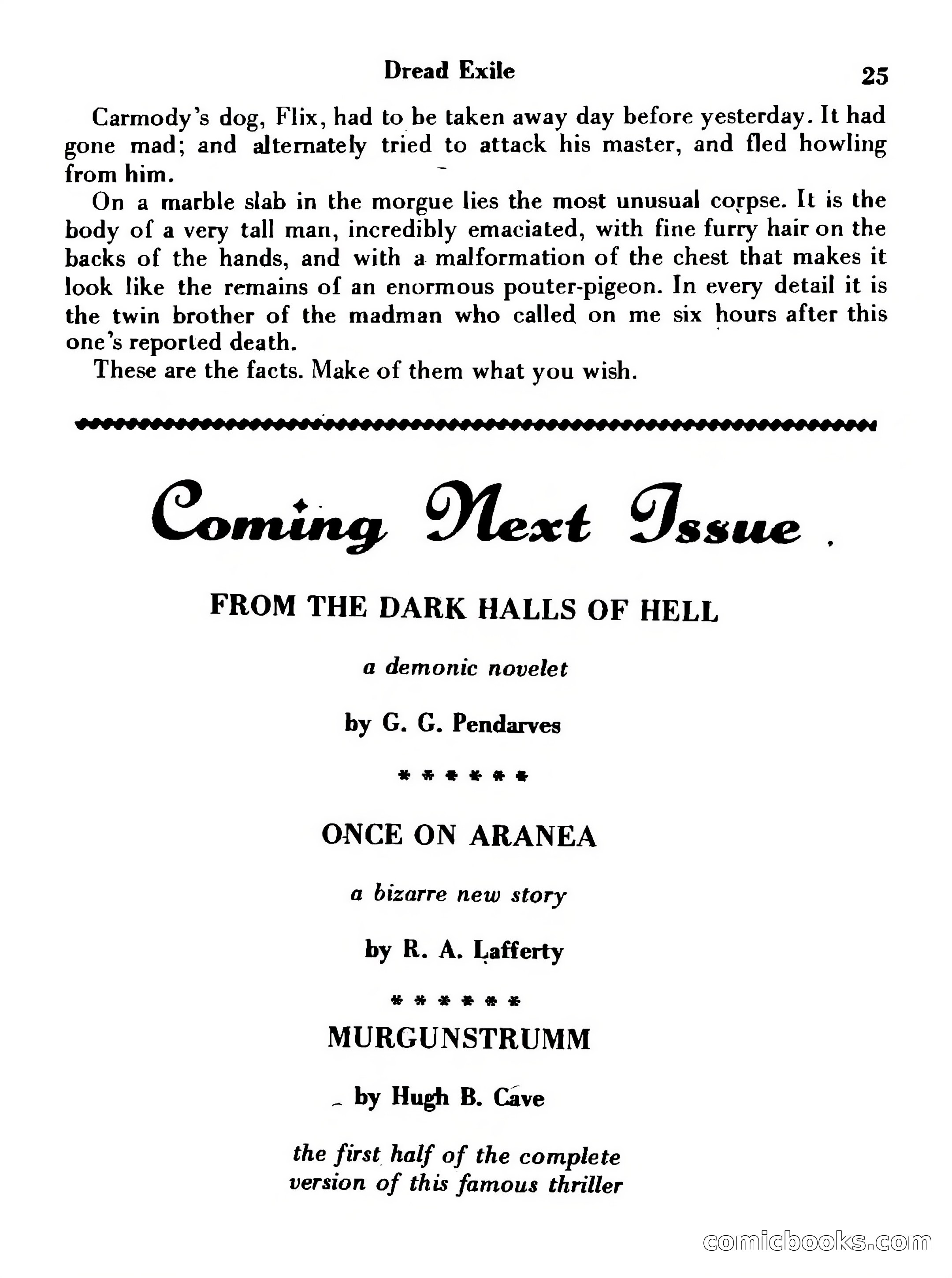 Magazine of Horror No. 36 — page 25 of 132