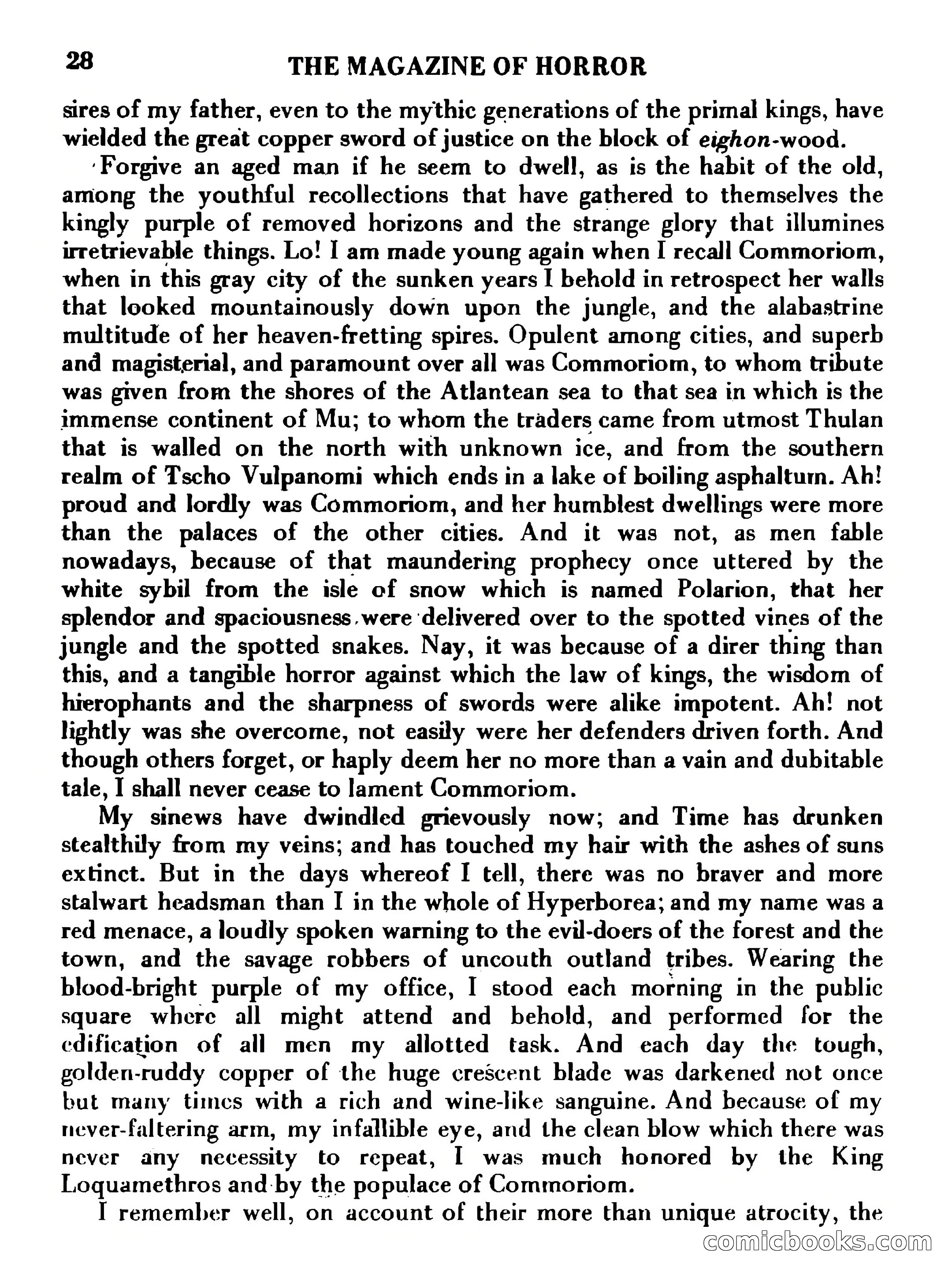 Magazine of Horror No. 36 — page 28 of 132