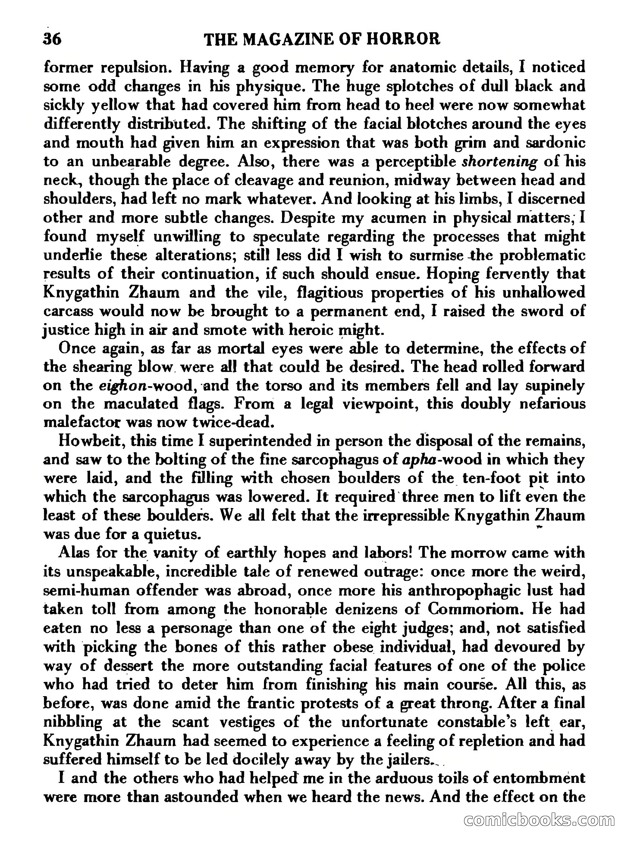 Magazine of Horror No. 36 — page 36 of 132