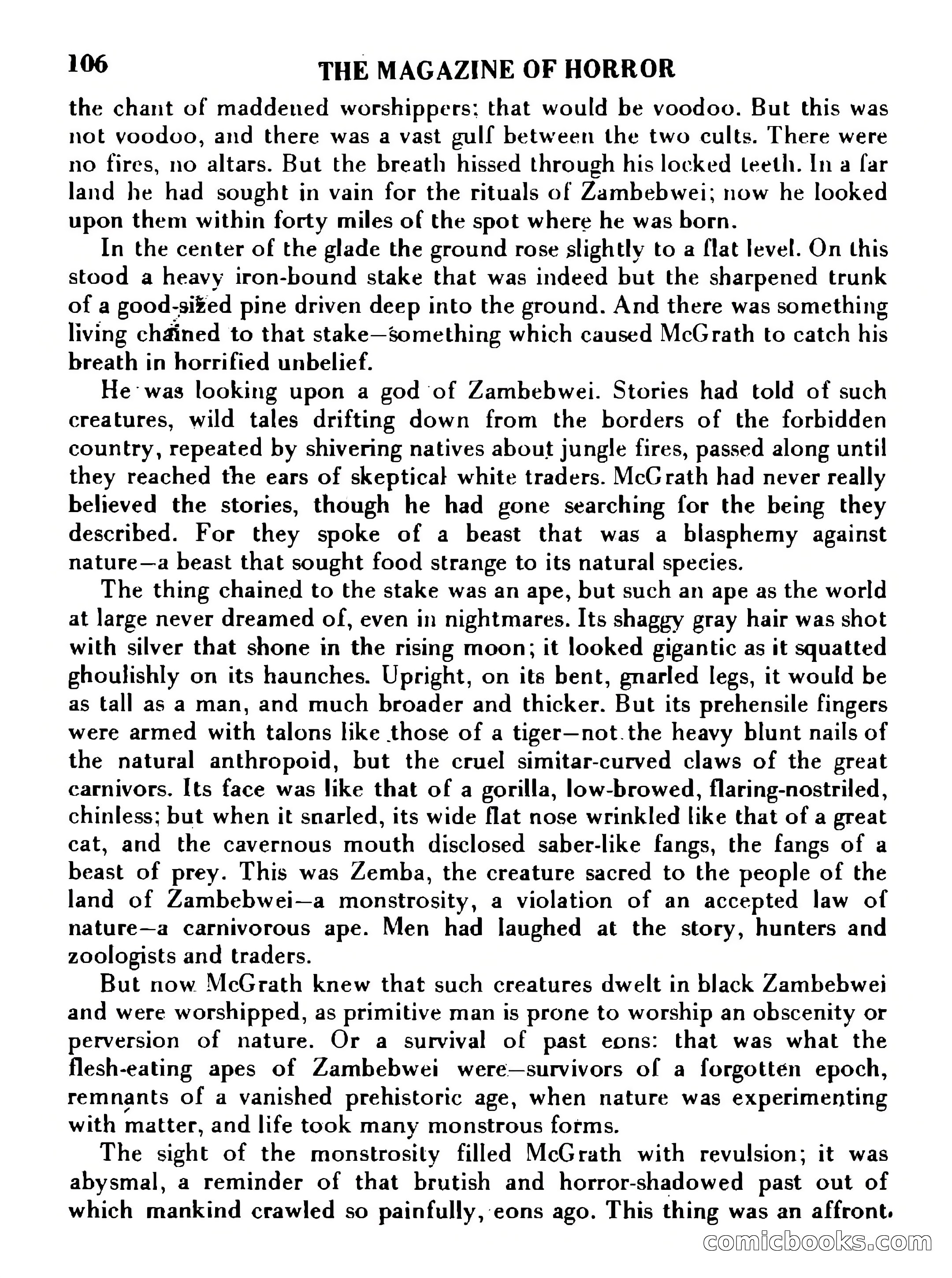 Magazine of Horror No. 36 — page 106 of 132