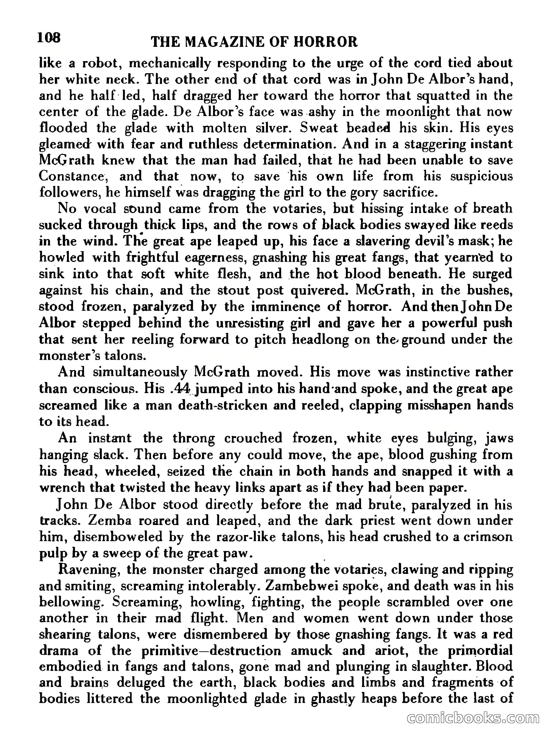 Magazine of Horror No. 36 — page 108 of 132