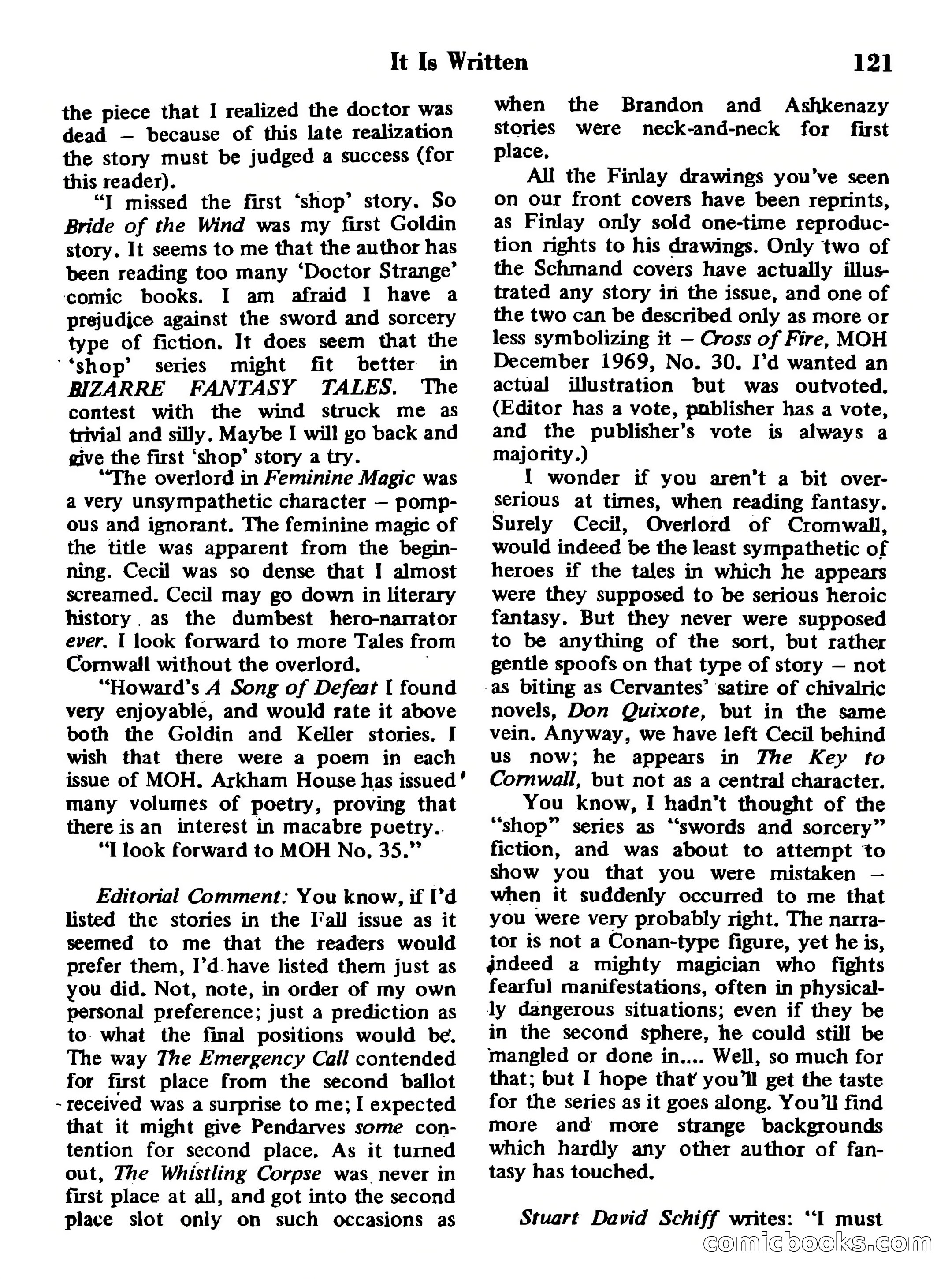 Magazine of Horror No. 36 — page 121 of 132