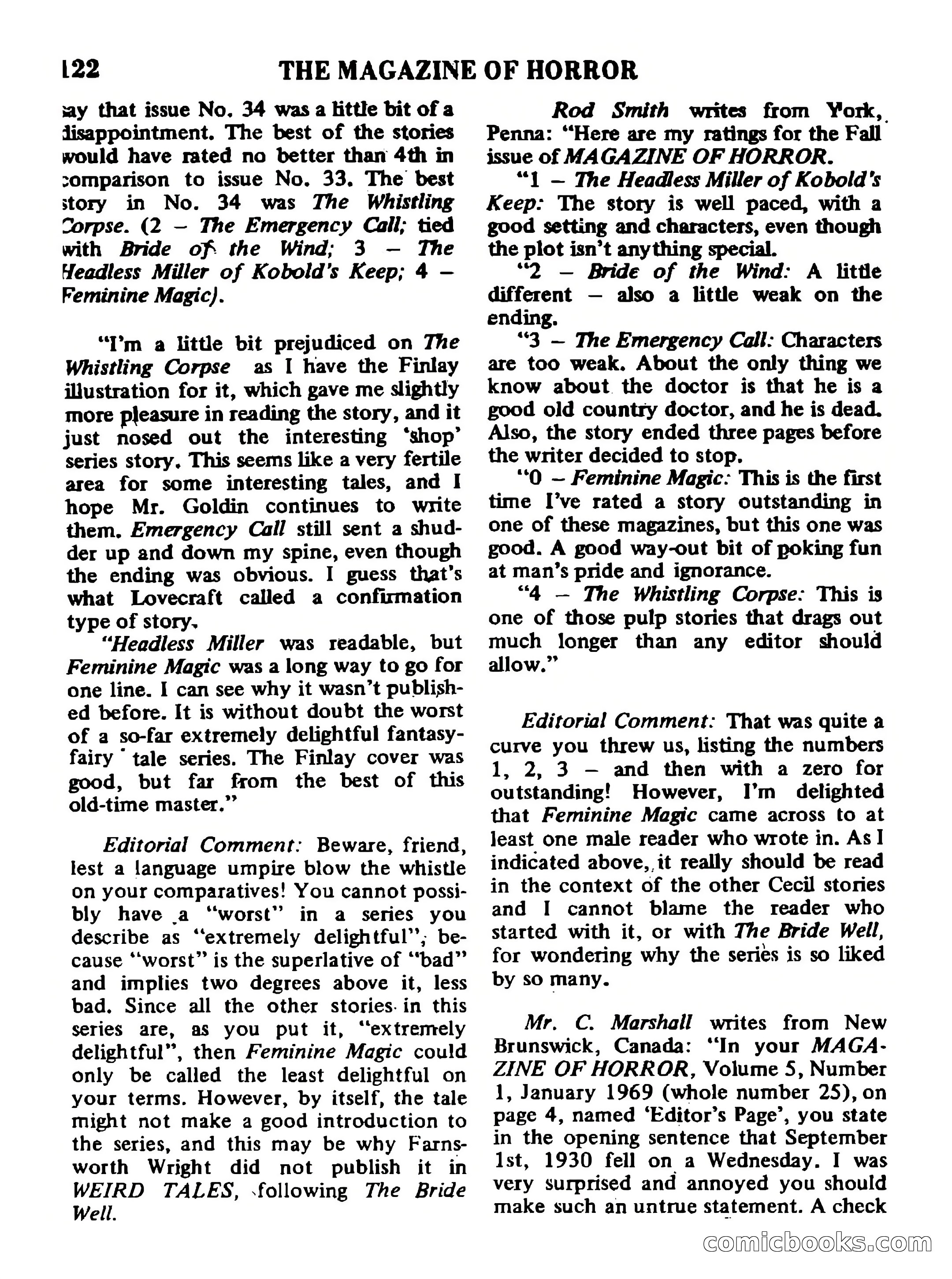 Magazine of Horror No. 36 — page 122 of 132