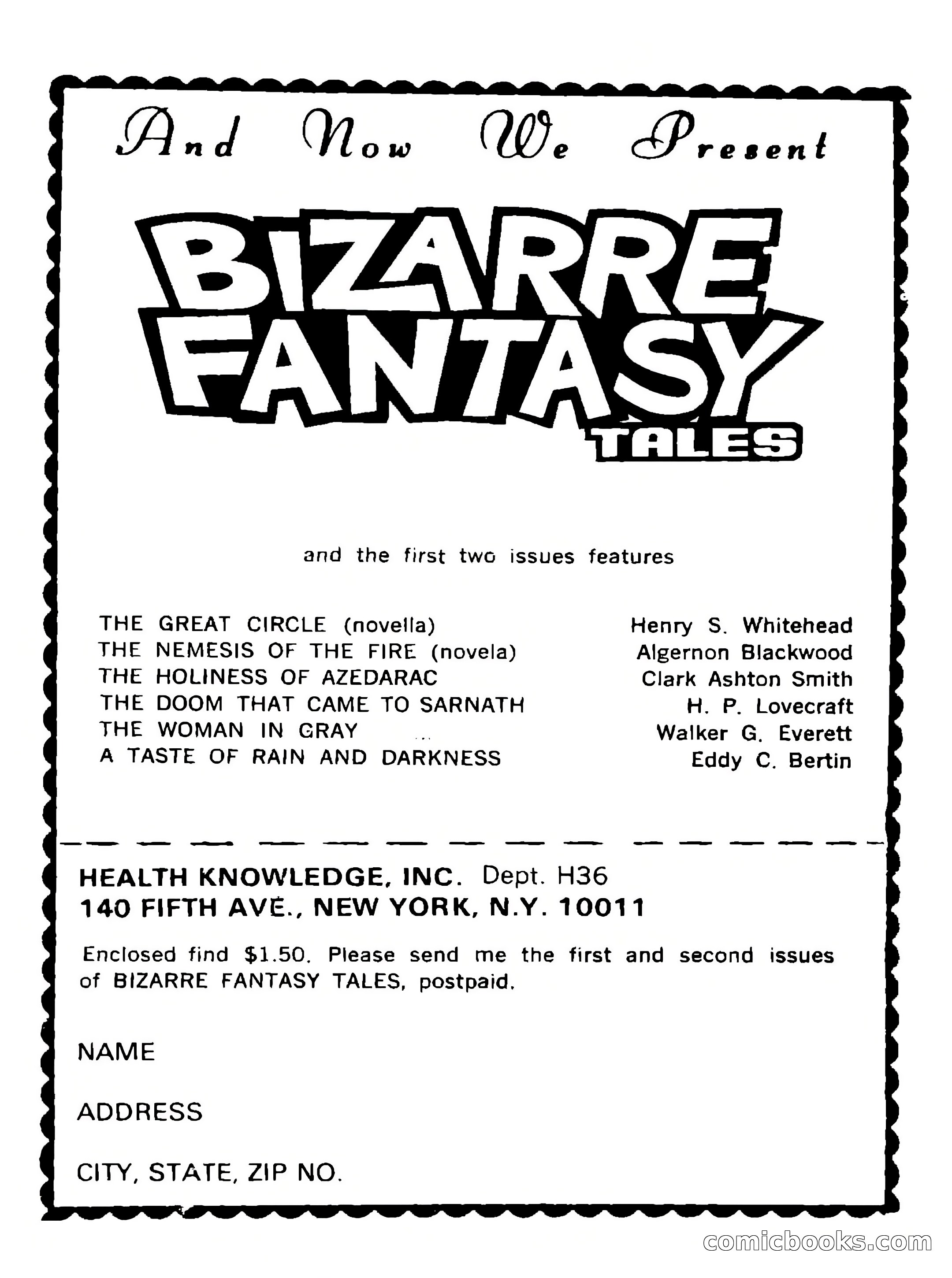 Magazine of Horror No. 36 — page 132 of 132