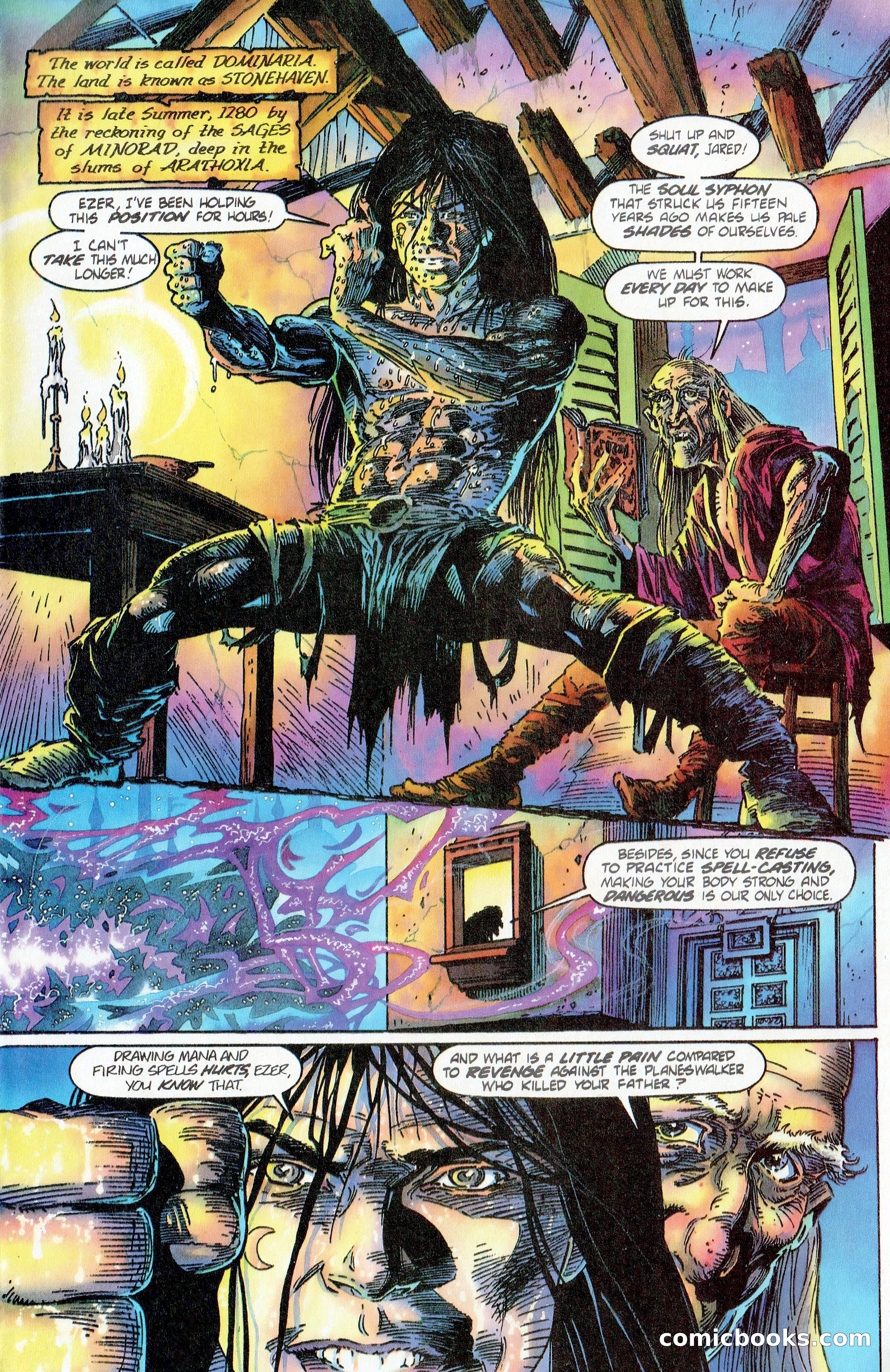 Magic: The Gathering: The Shadow Mage #2 — page 3 of 36
