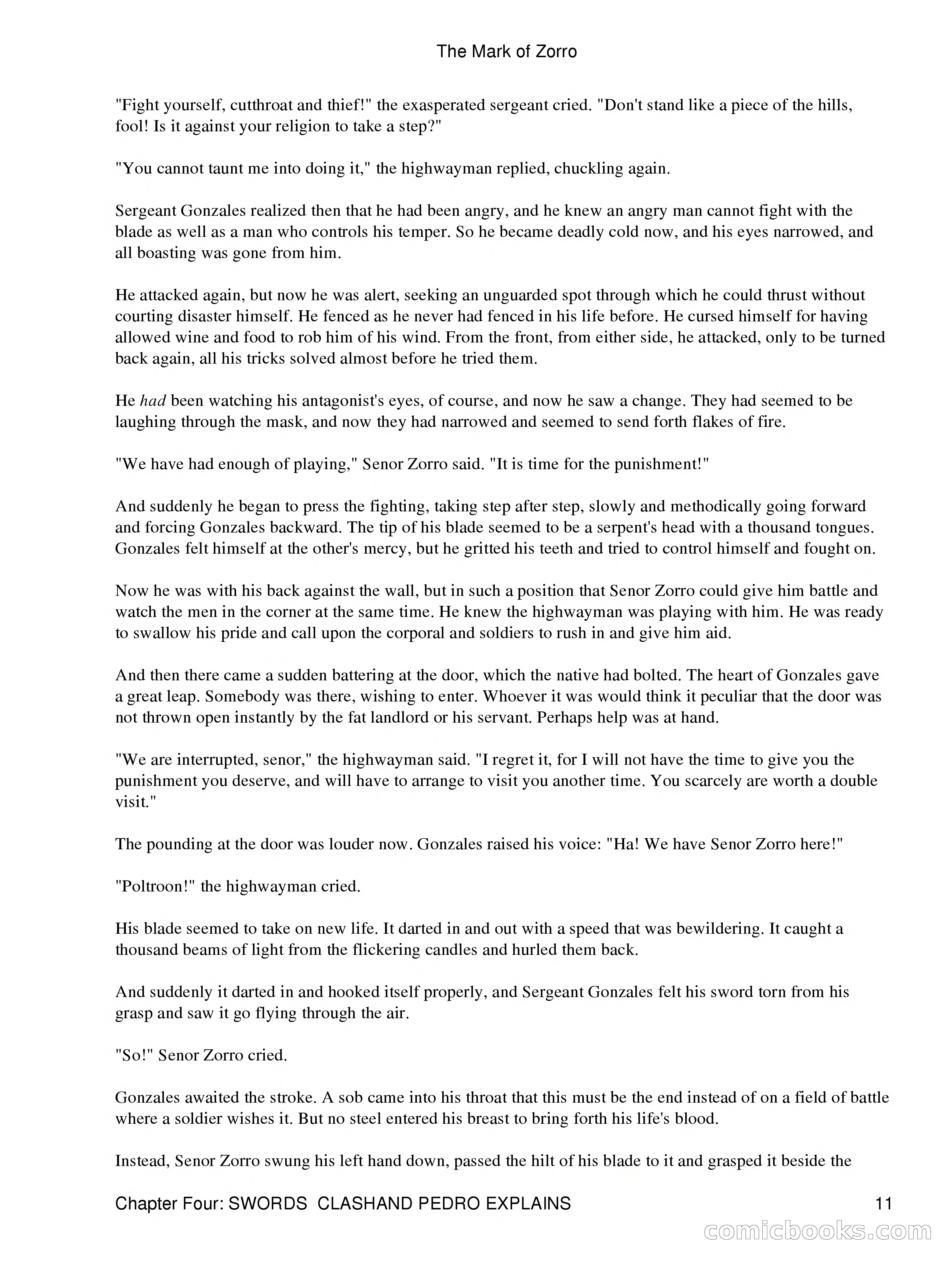 The Mark of Zorro — page 13 of 136