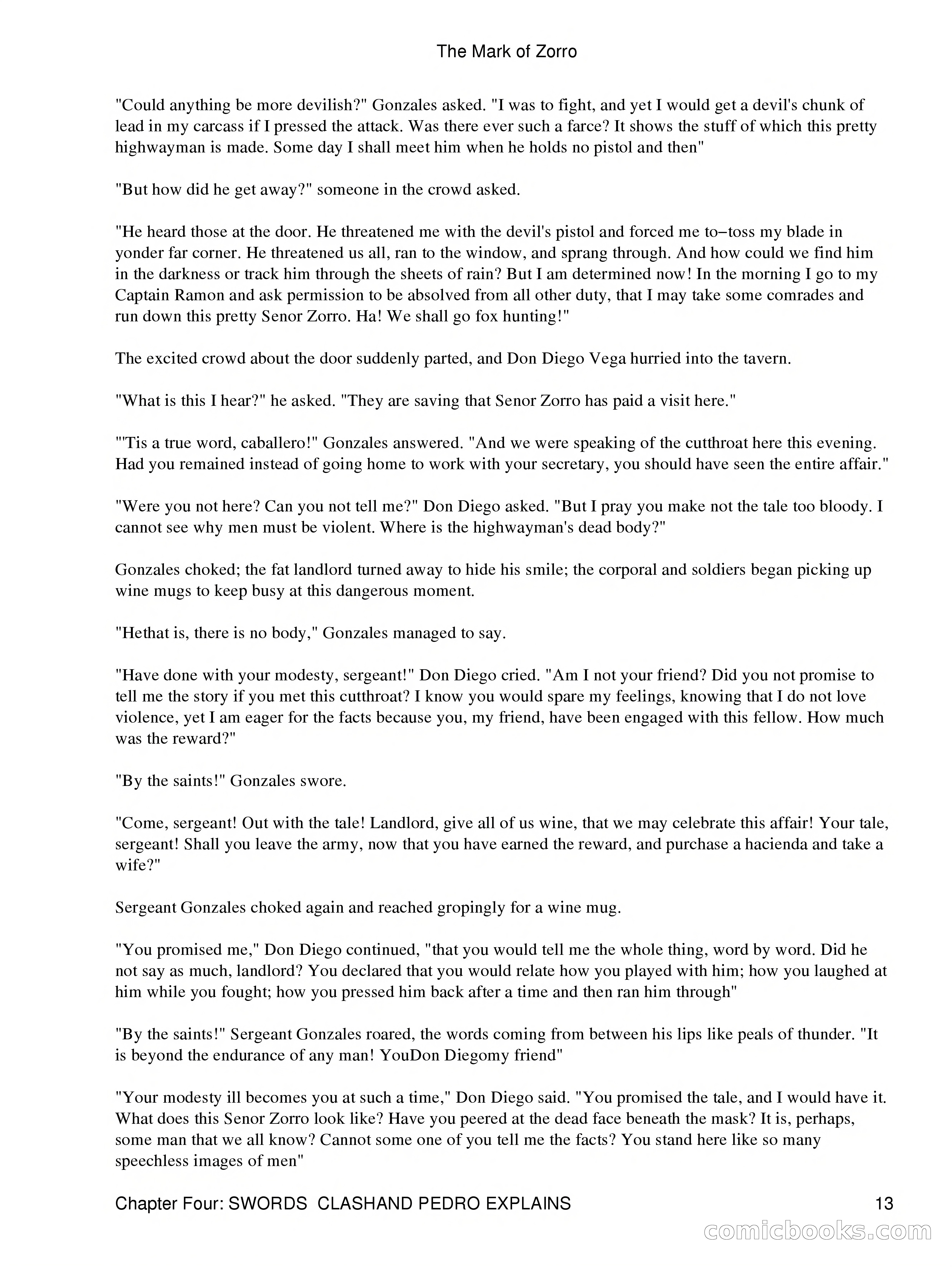 The Mark of Zorro — page 15 of 136