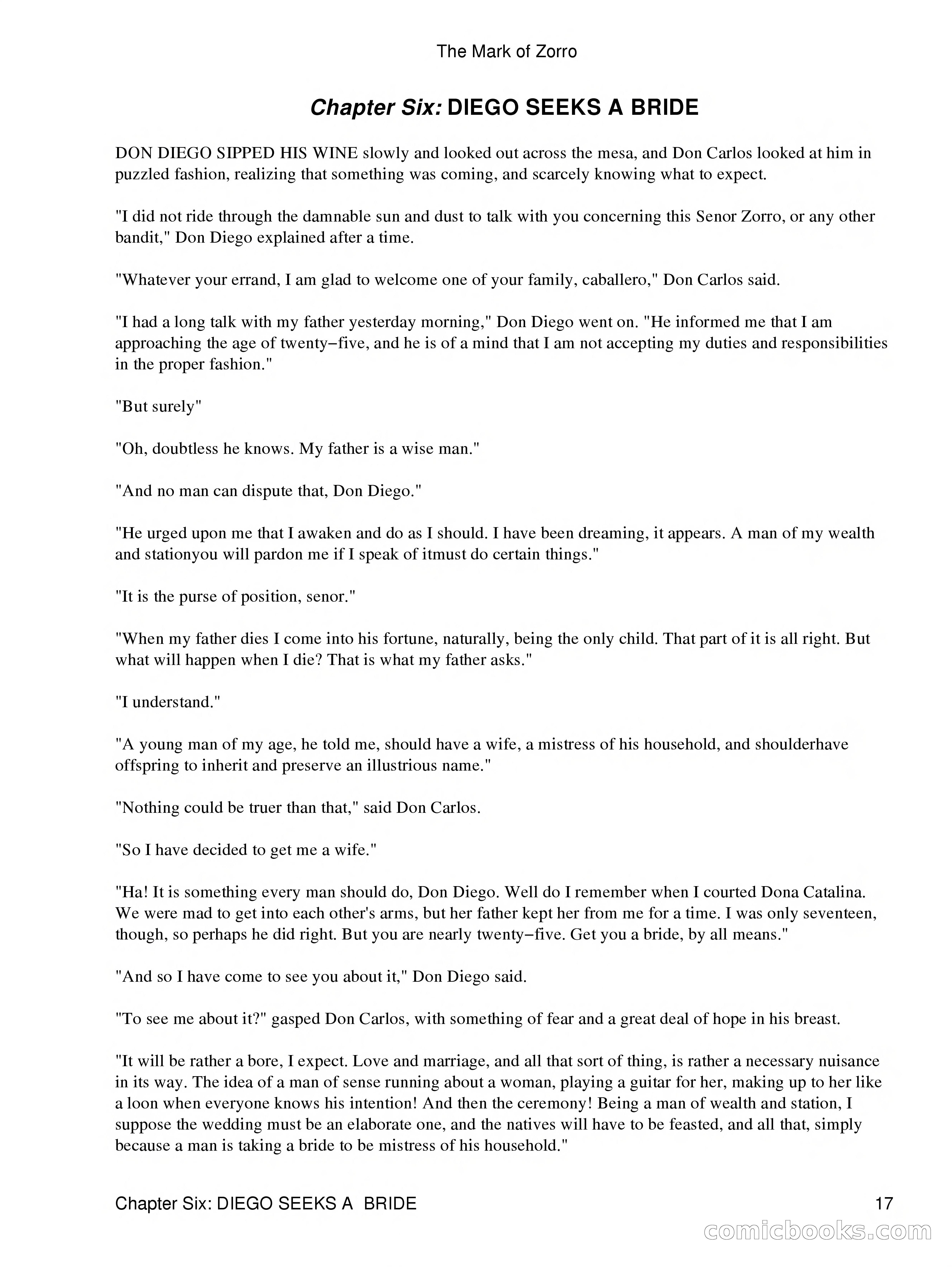 The Mark of Zorro — page 19 of 136