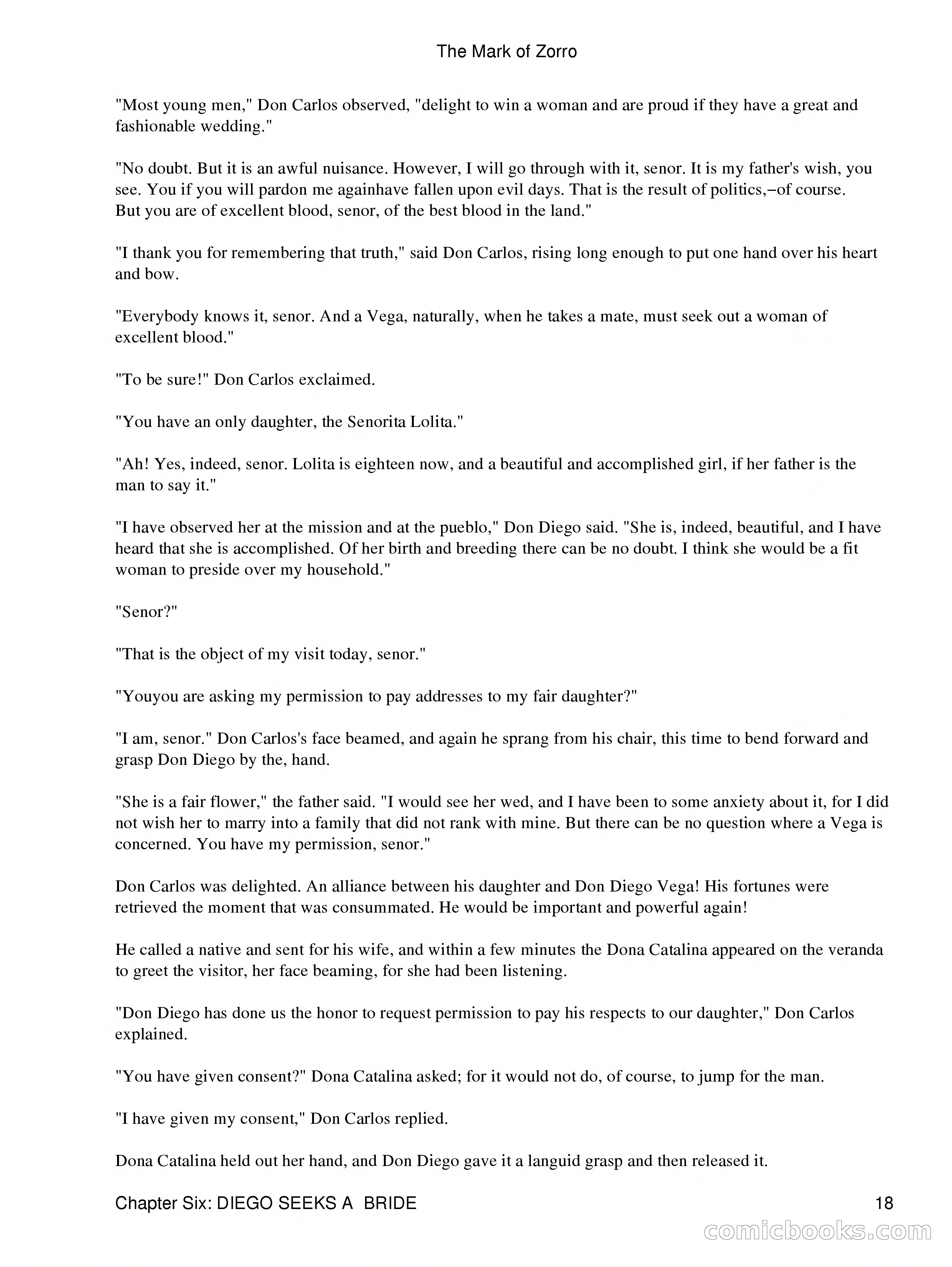 The Mark of Zorro — page 20 of 136