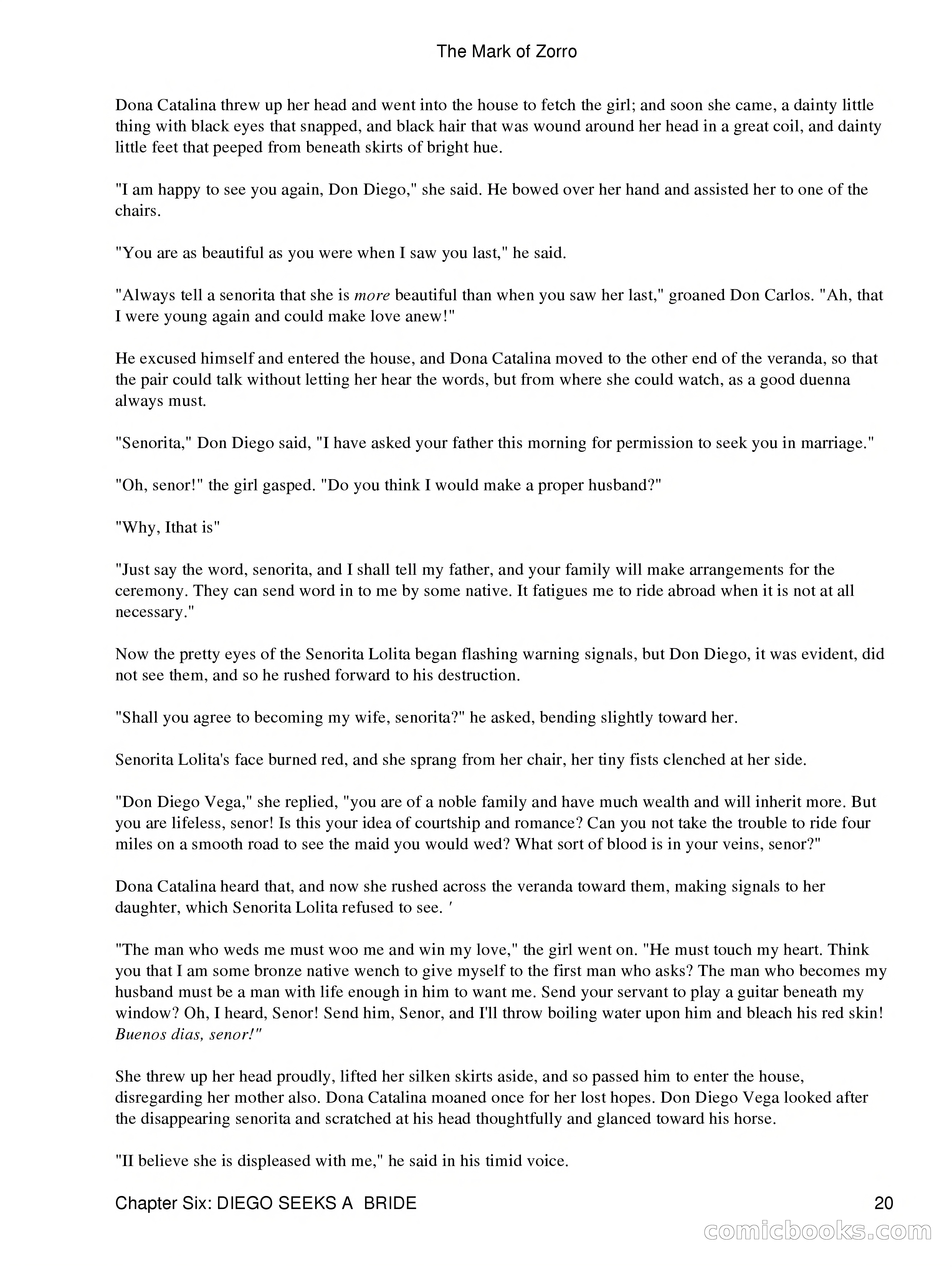 The Mark of Zorro — page 22 of 136