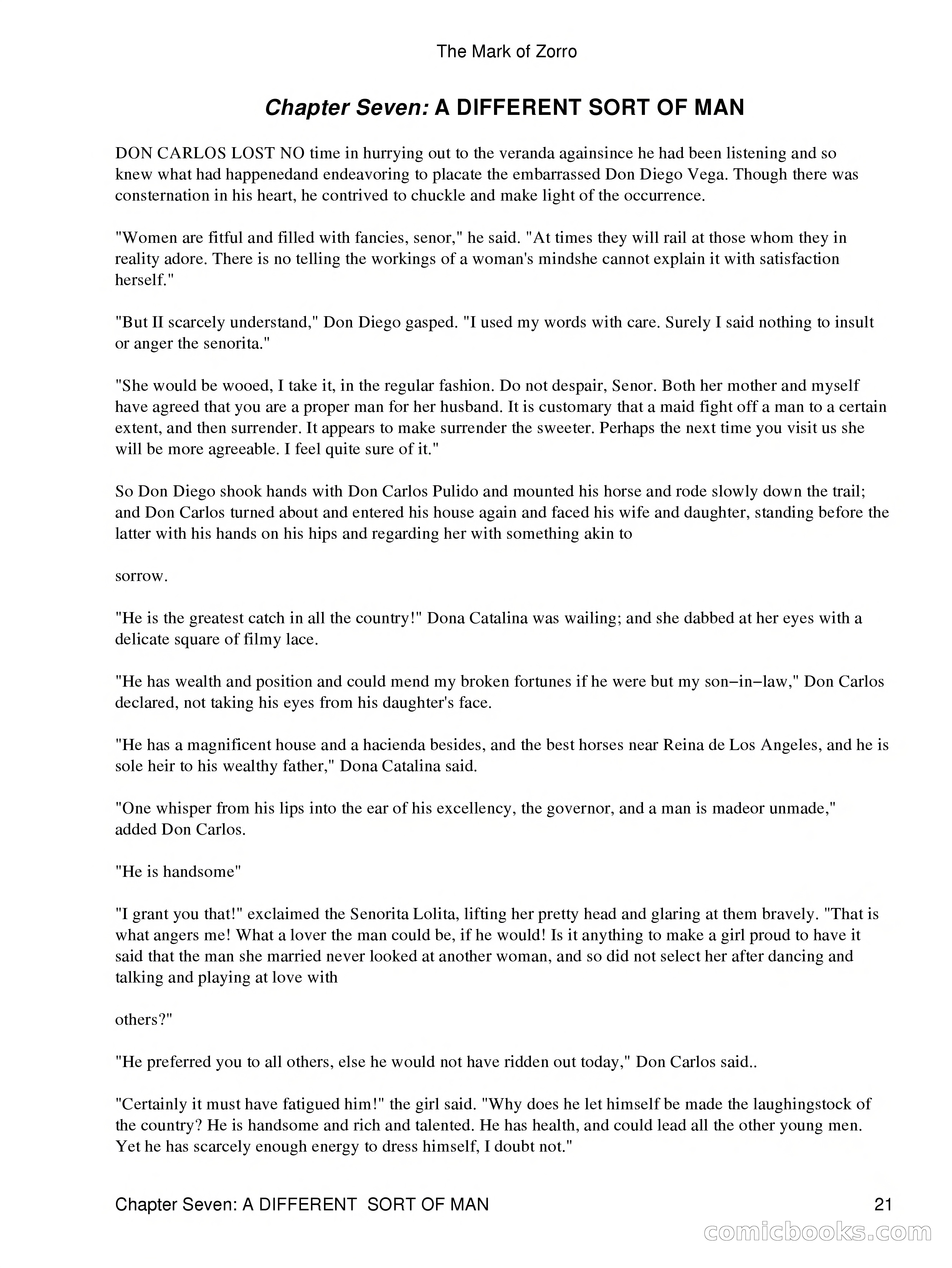 The Mark of Zorro — page 23 of 136