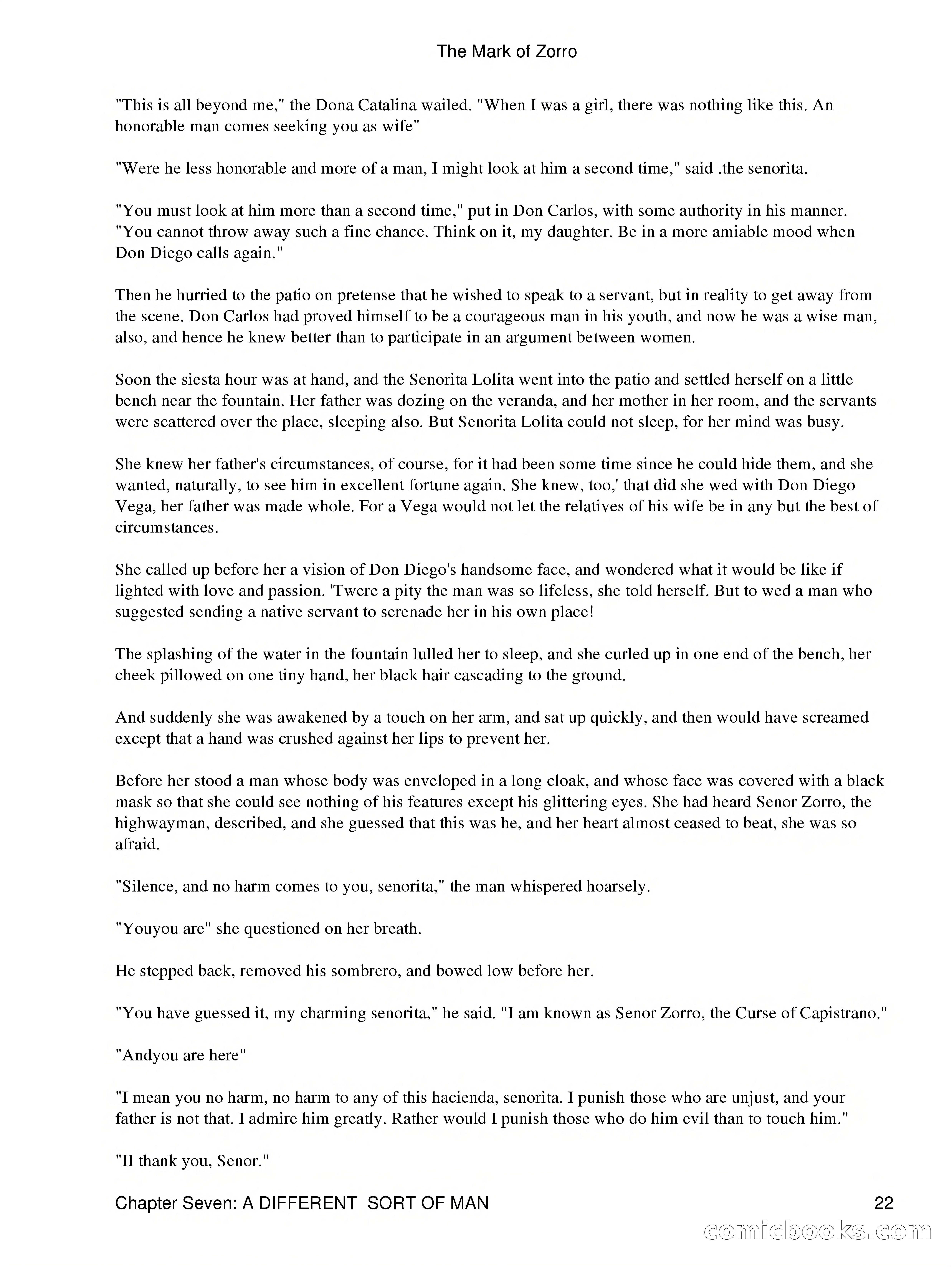 The Mark of Zorro — page 24 of 136