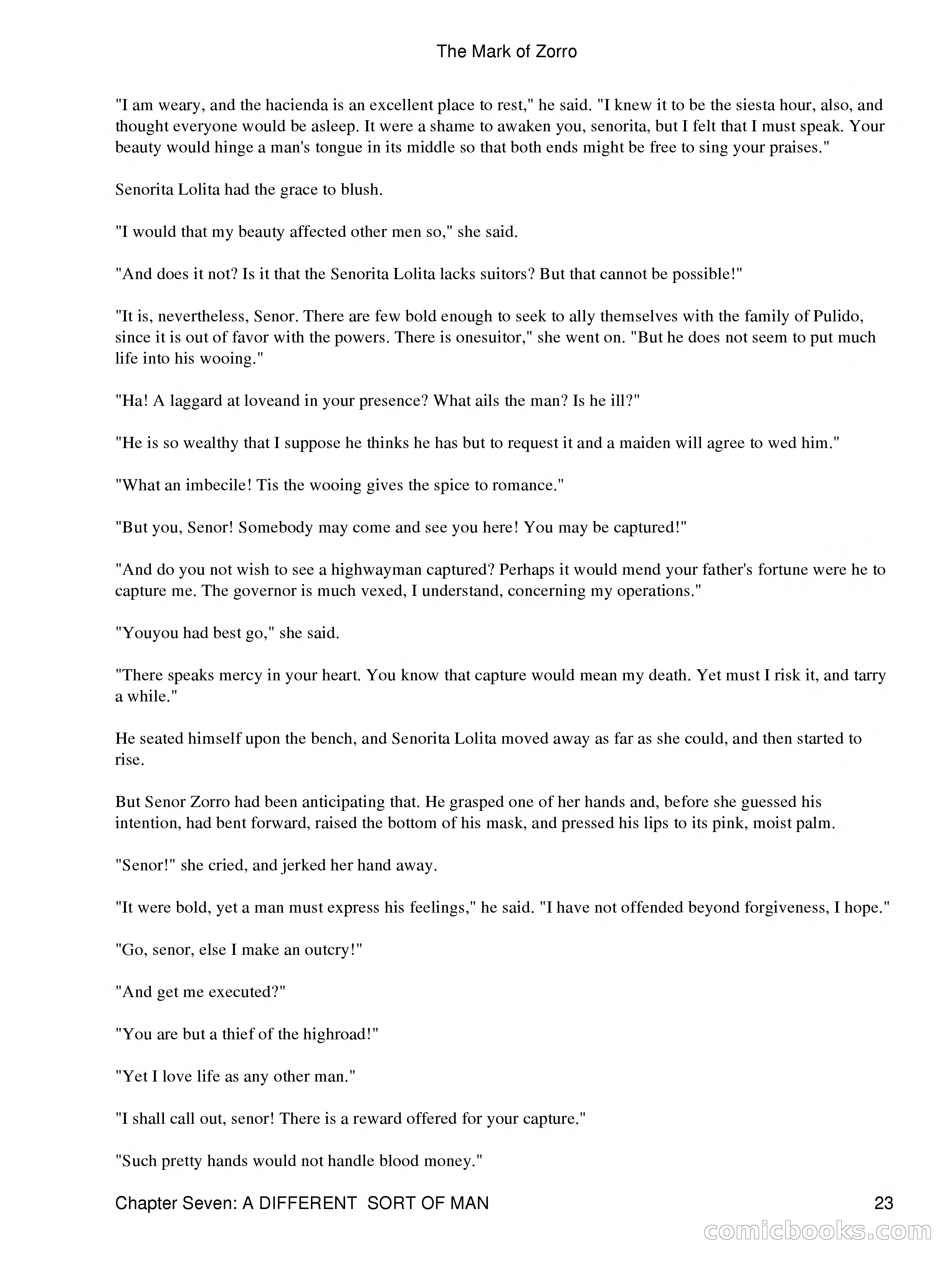 The Mark of Zorro — page 25 of 136