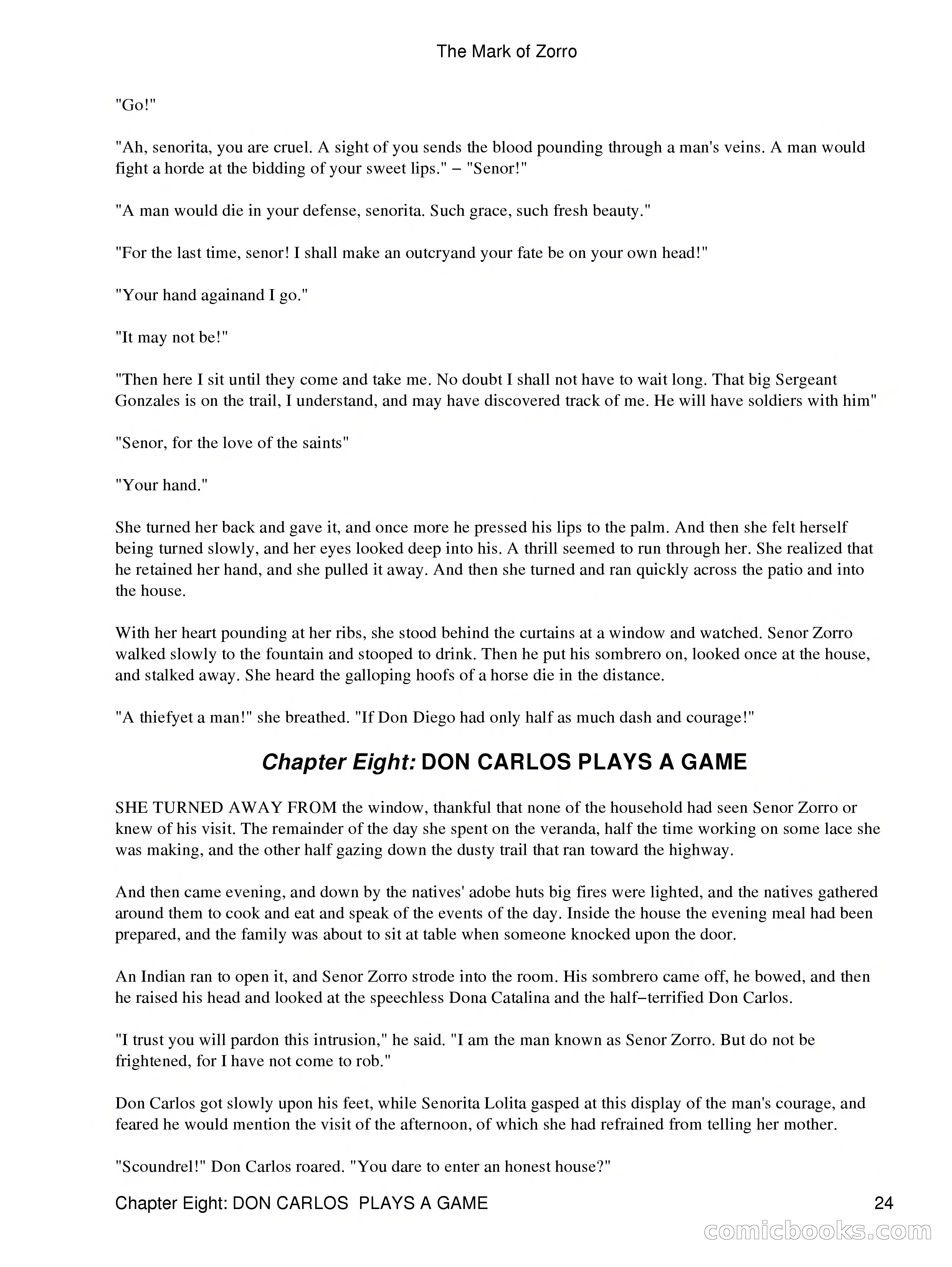 The Mark of Zorro — page 26 of 136