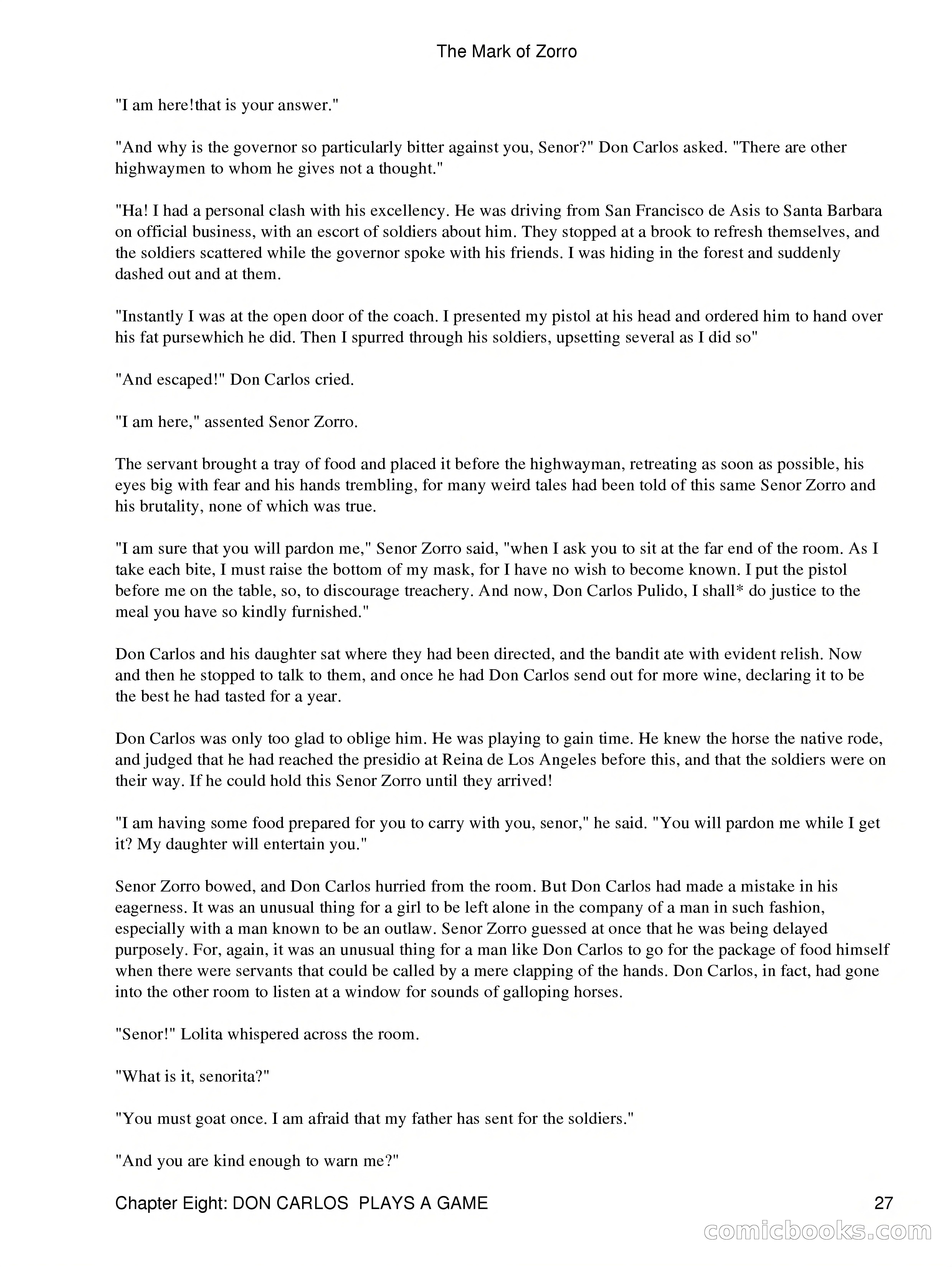 The Mark of Zorro — page 29 of 136