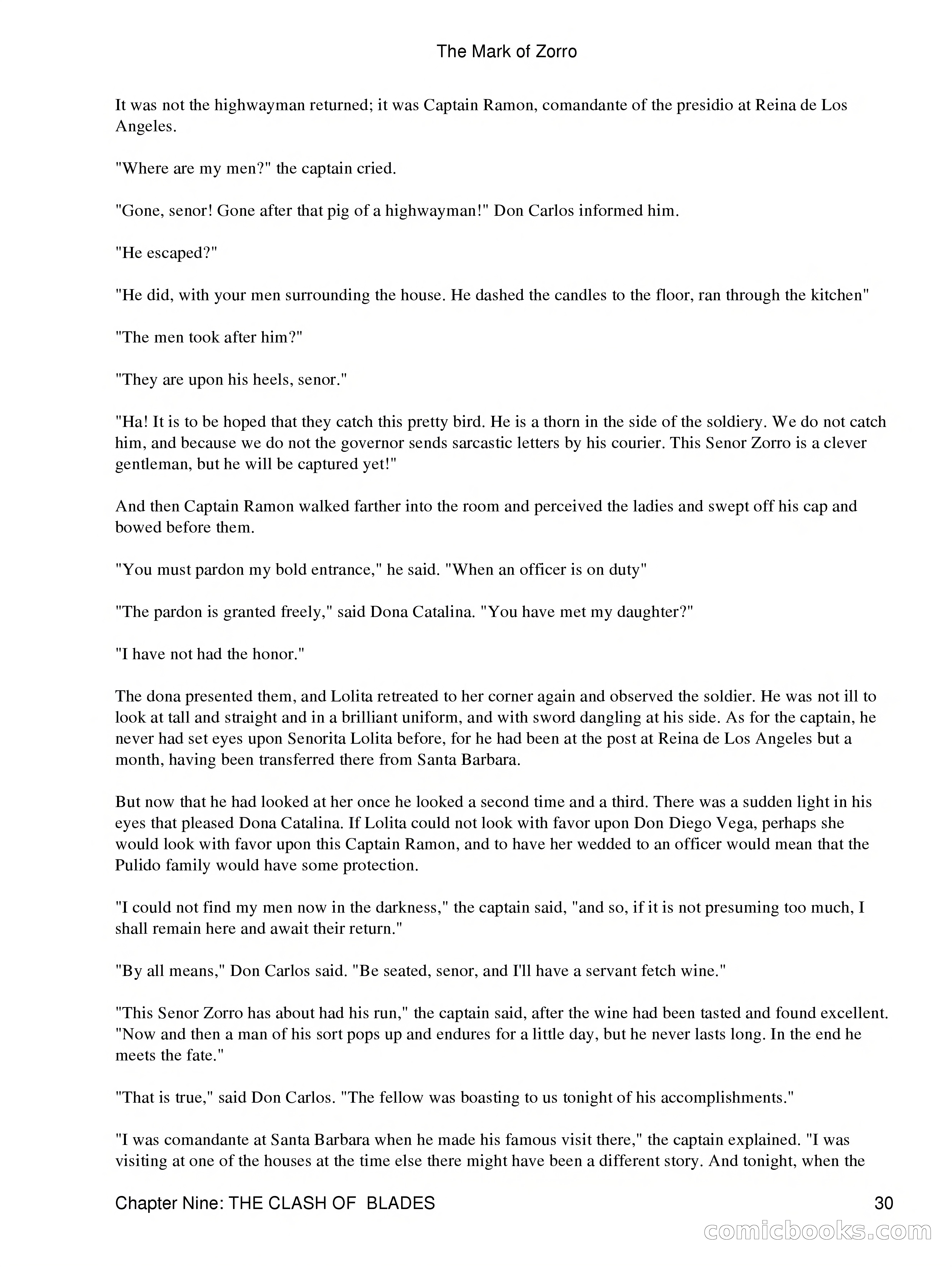 The Mark of Zorro — page 32 of 136