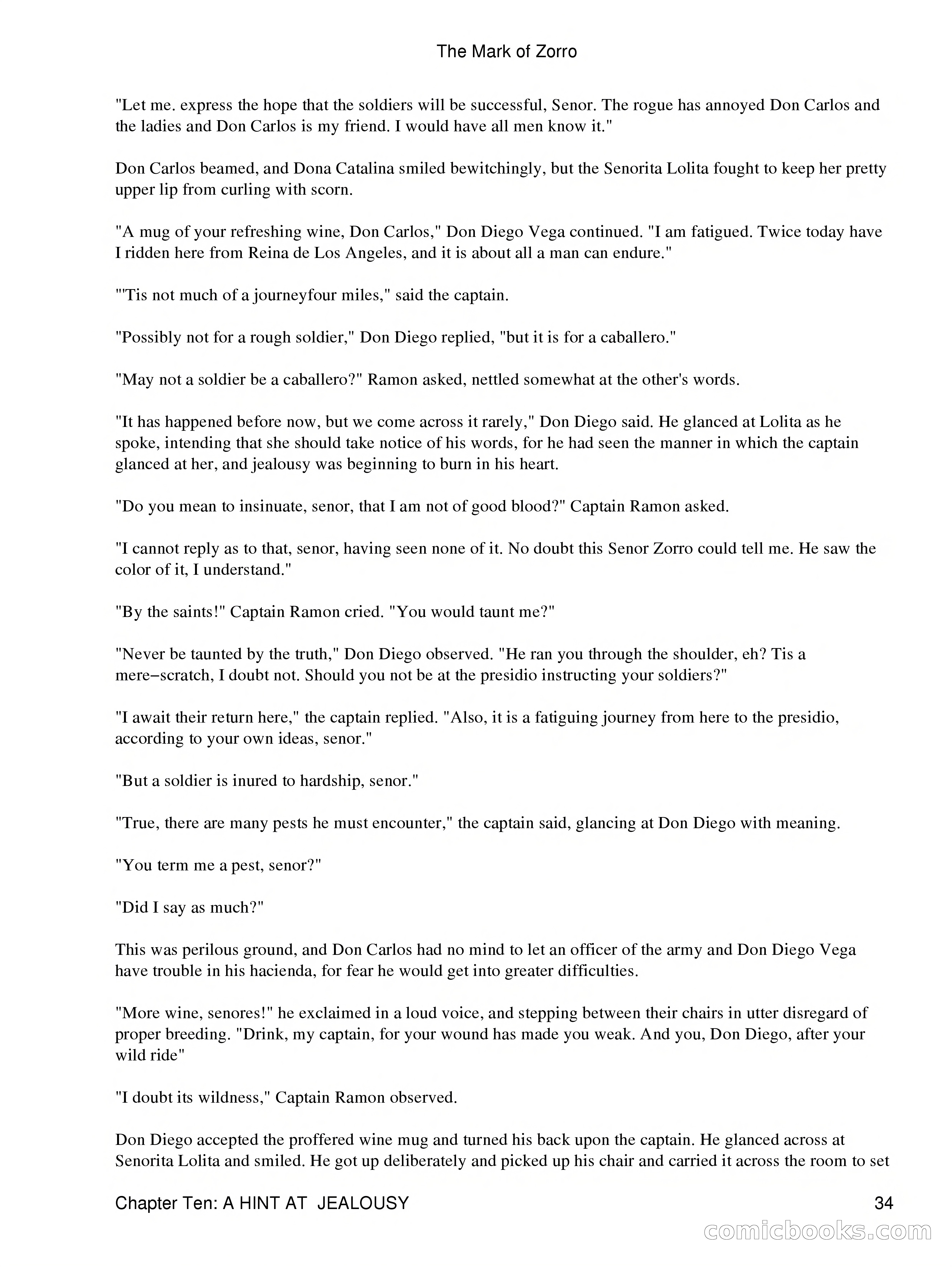 The Mark of Zorro — page 36 of 136