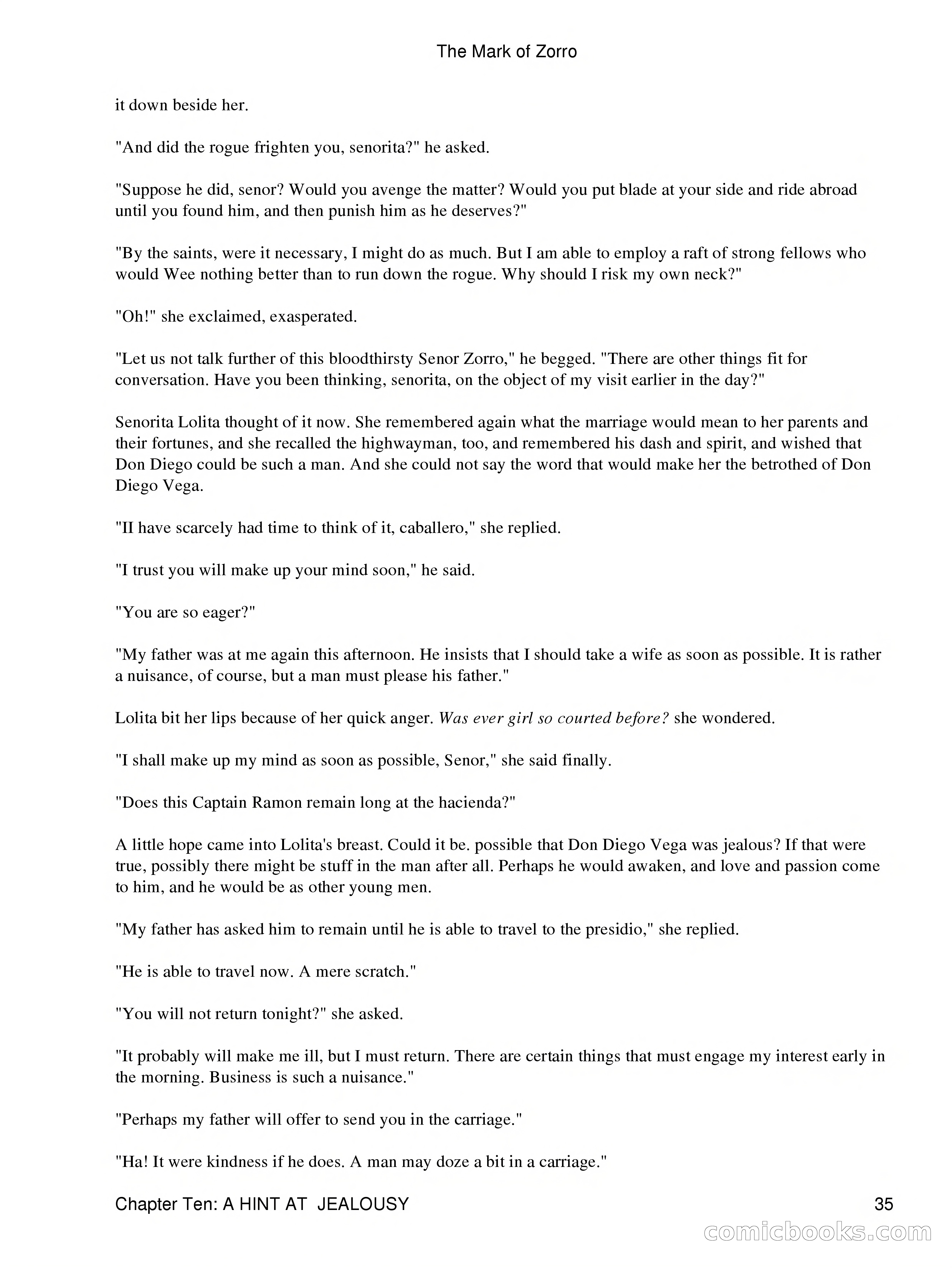 The Mark of Zorro — page 37 of 136