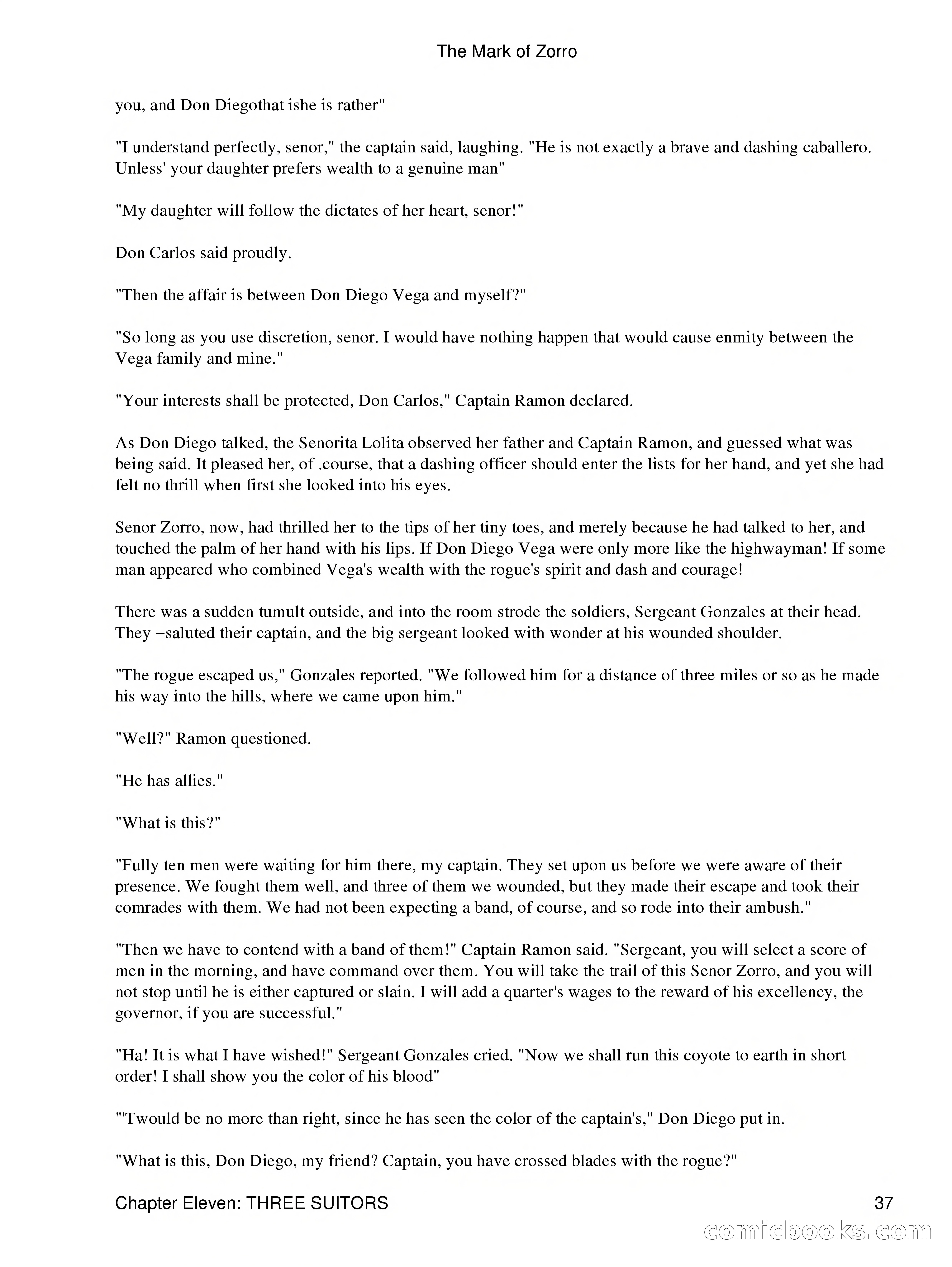 The Mark of Zorro — page 39 of 136