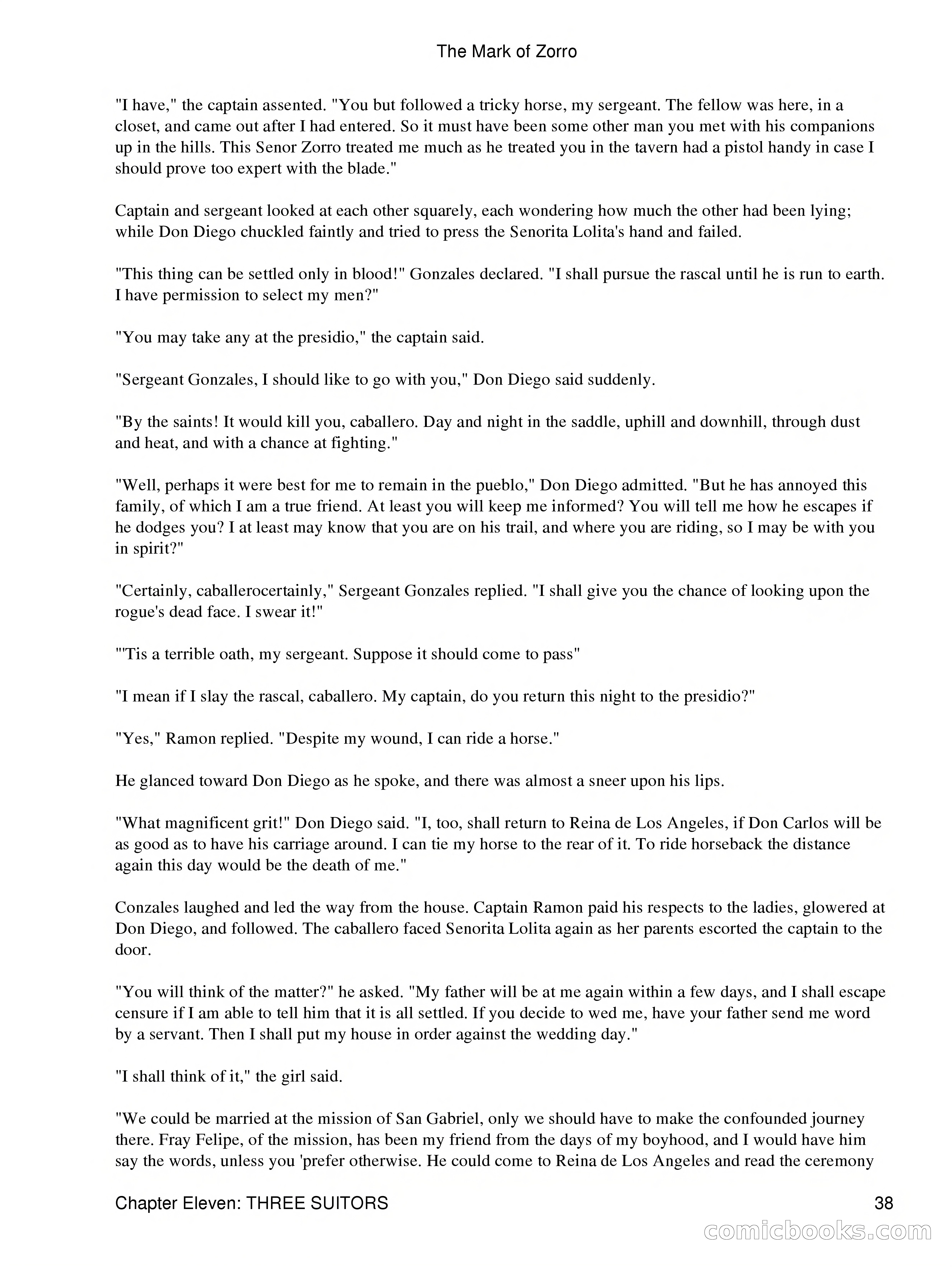 The Mark of Zorro — page 40 of 136