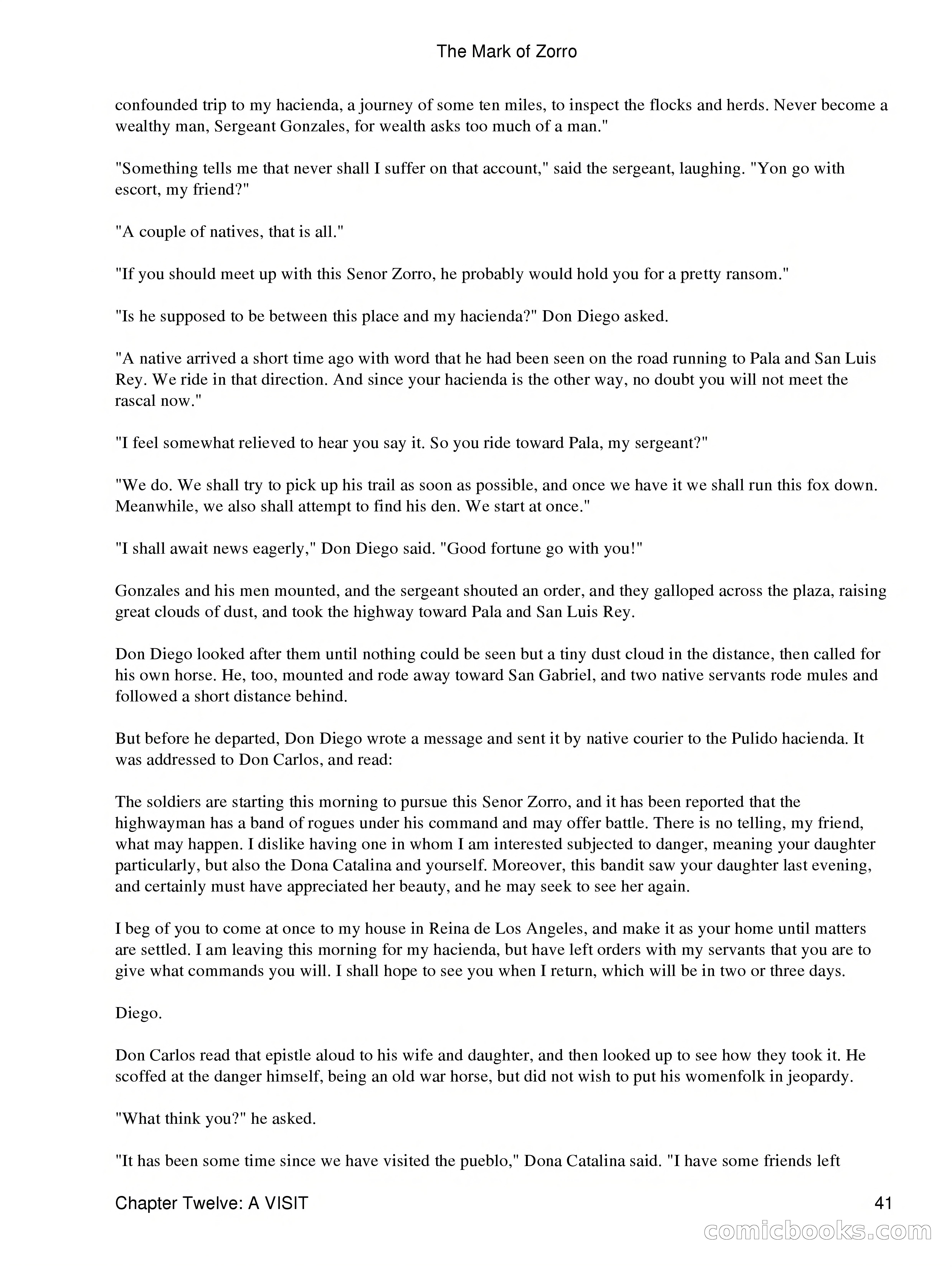 The Mark of Zorro — page 43 of 136