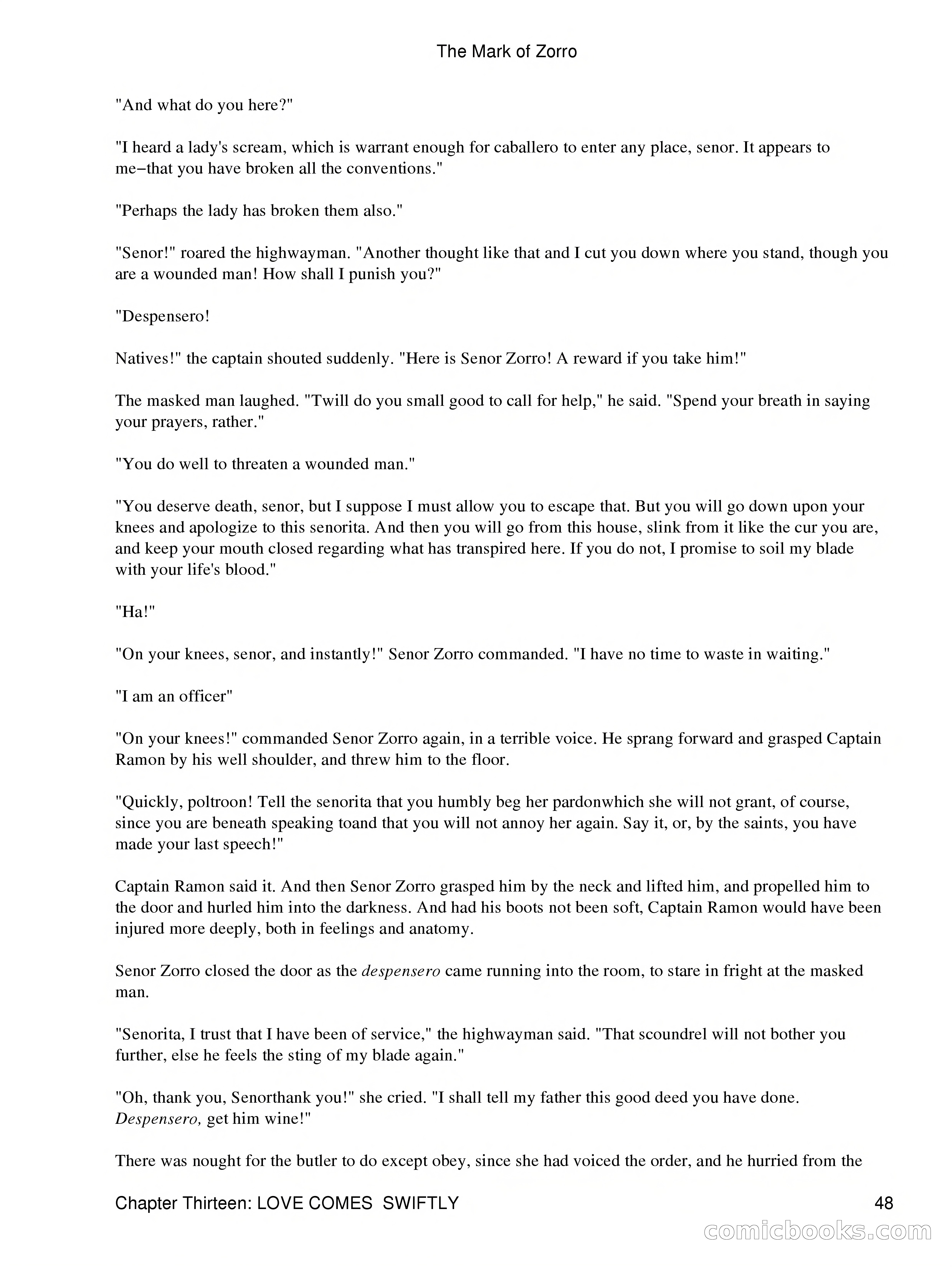 The Mark of Zorro — page 50 of 136