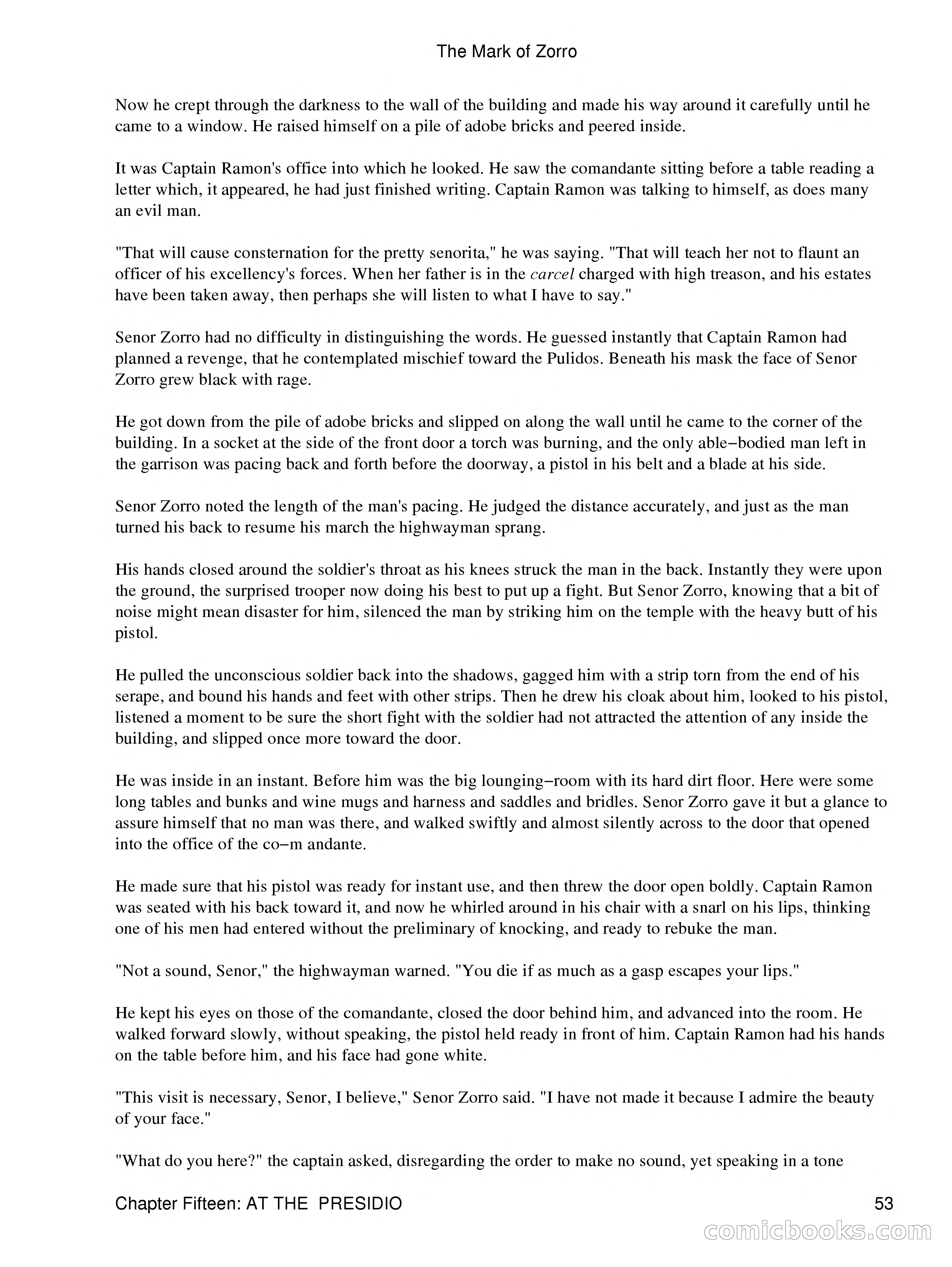 The Mark of Zorro — page 55 of 136